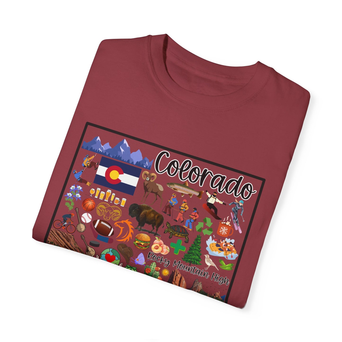 Beautiful State of Colorado - Comfort Colors Shirt