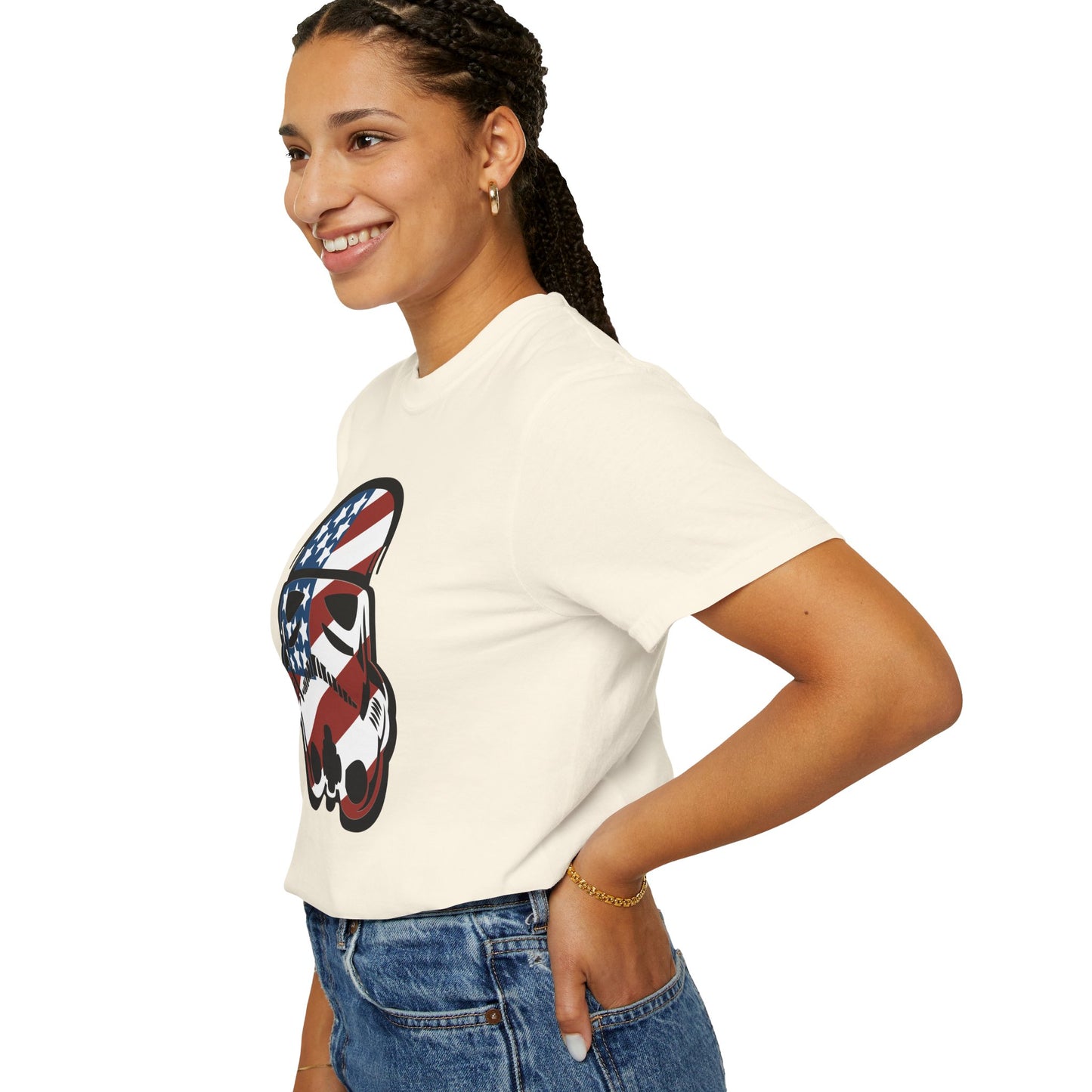 Patriotic Storm Trooper - Comfort Colors Shirt