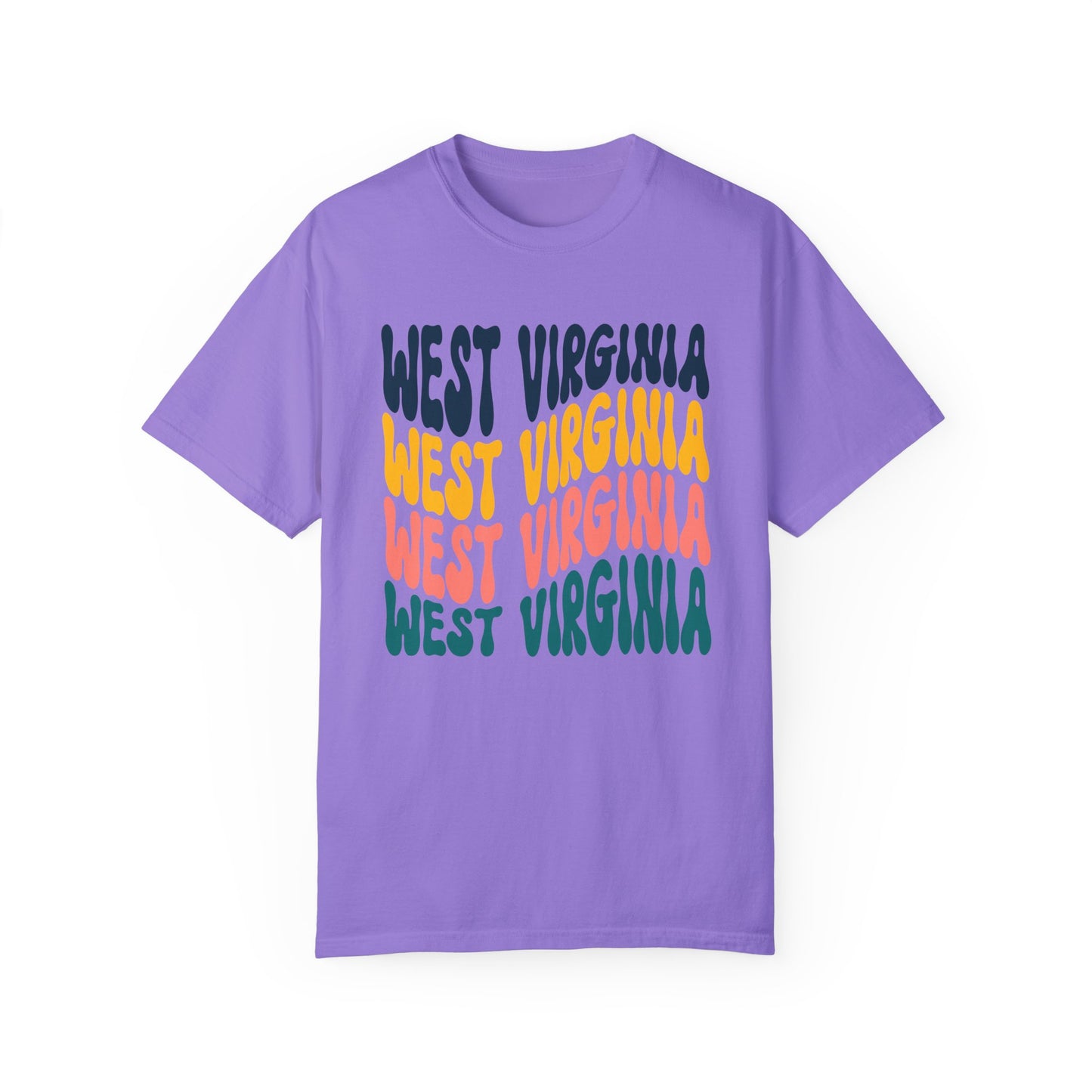 Retro West Virginia - Comfort Colors Shirt