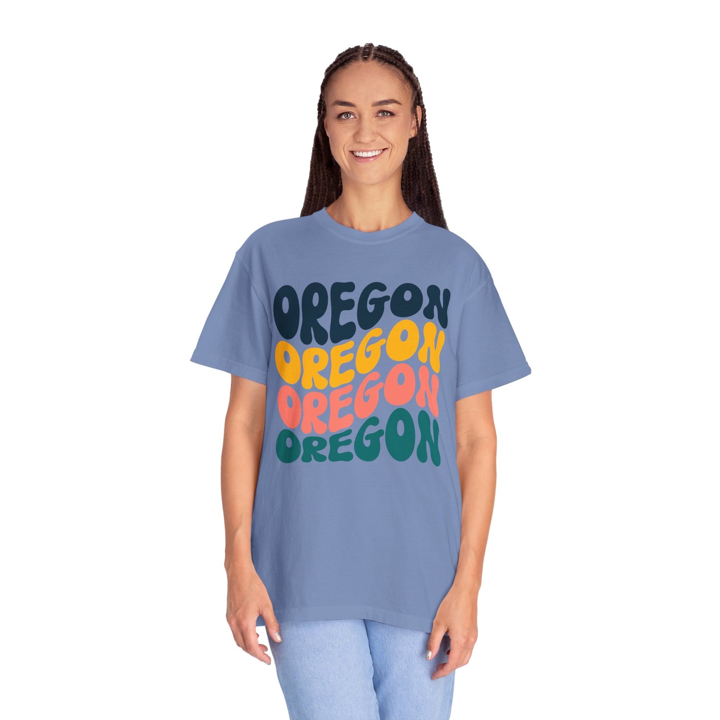 Retro Oregon - Comfort Colors Shirt