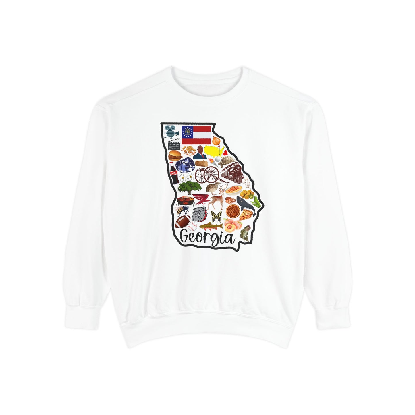 Beautiful State of Georgia - Comfort Colors Sweatshirt