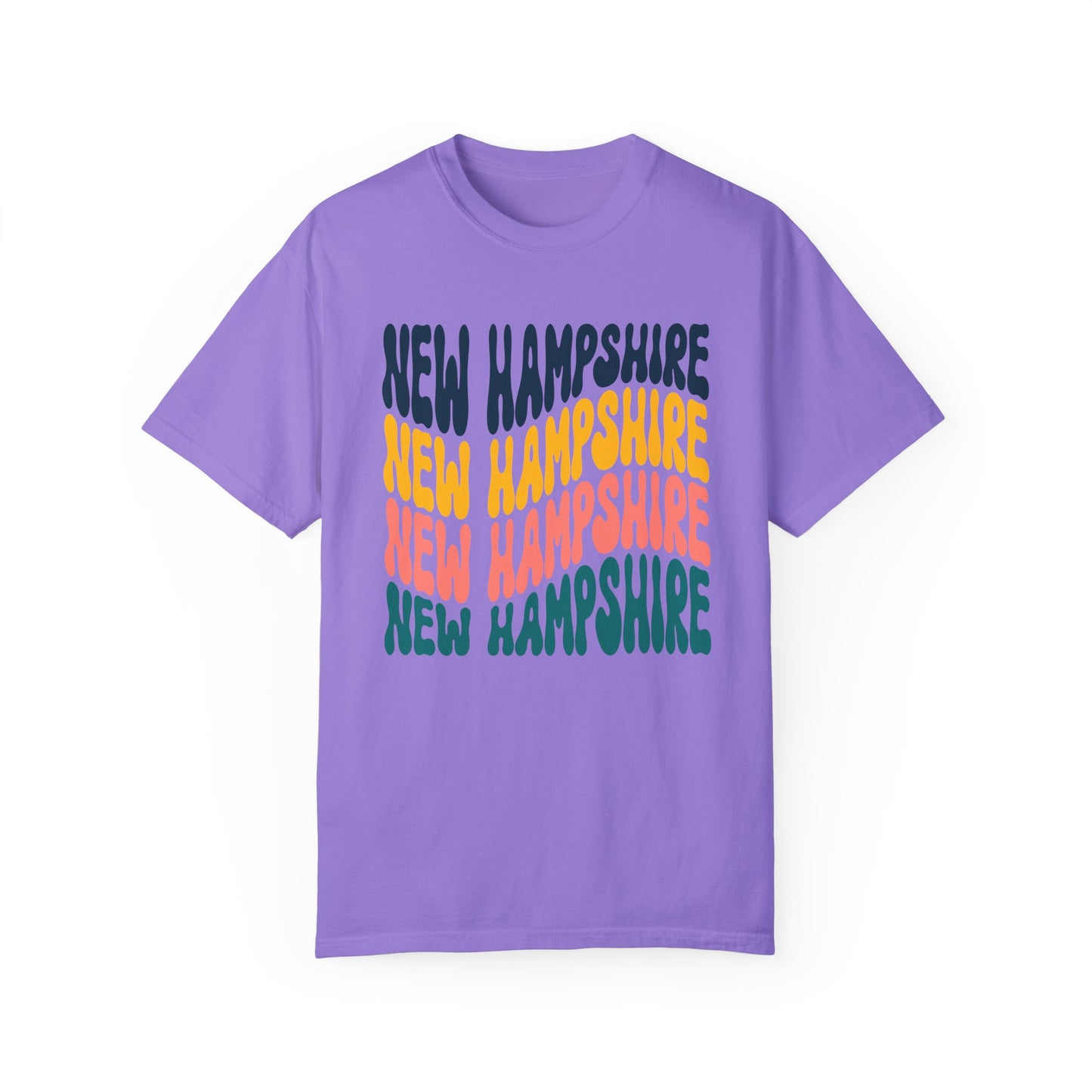 Retro New Hampshire - Comfort Colors Shirt