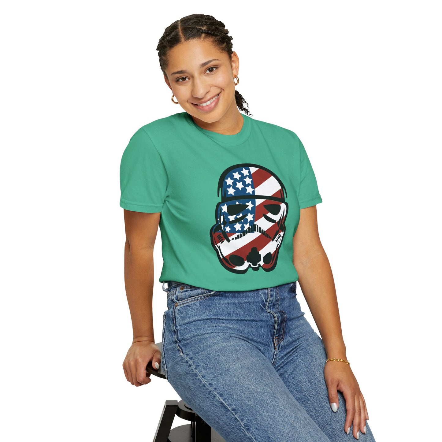 Patriotic Storm Trooper - Comfort Colors Shirt