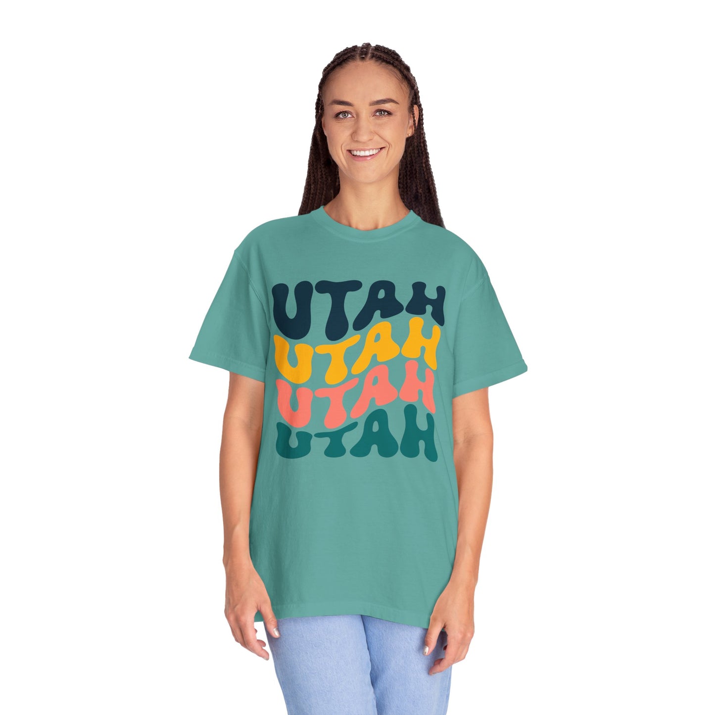 Retro Utah - Comfort Colors Shirt