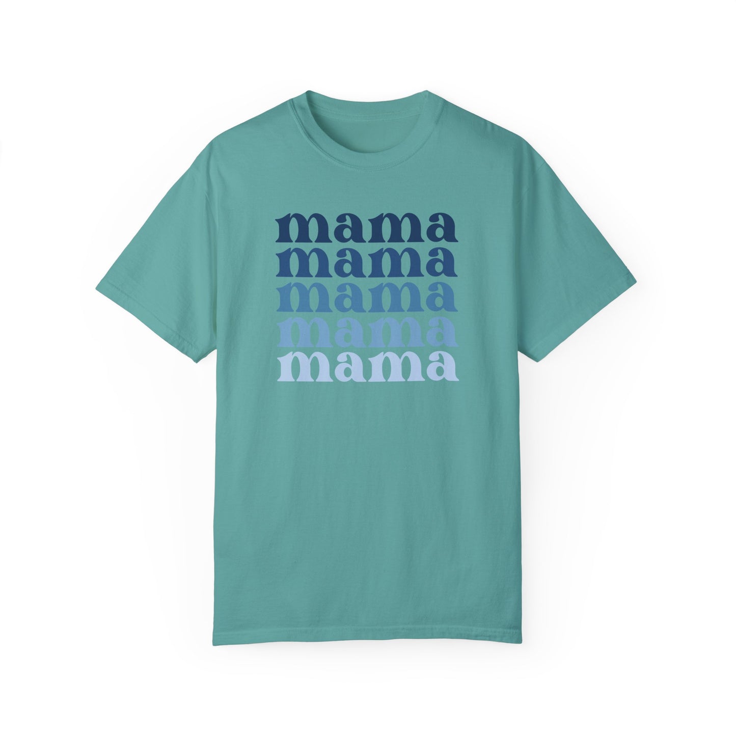 Mama (Blue) - Comfort Colors Shirt