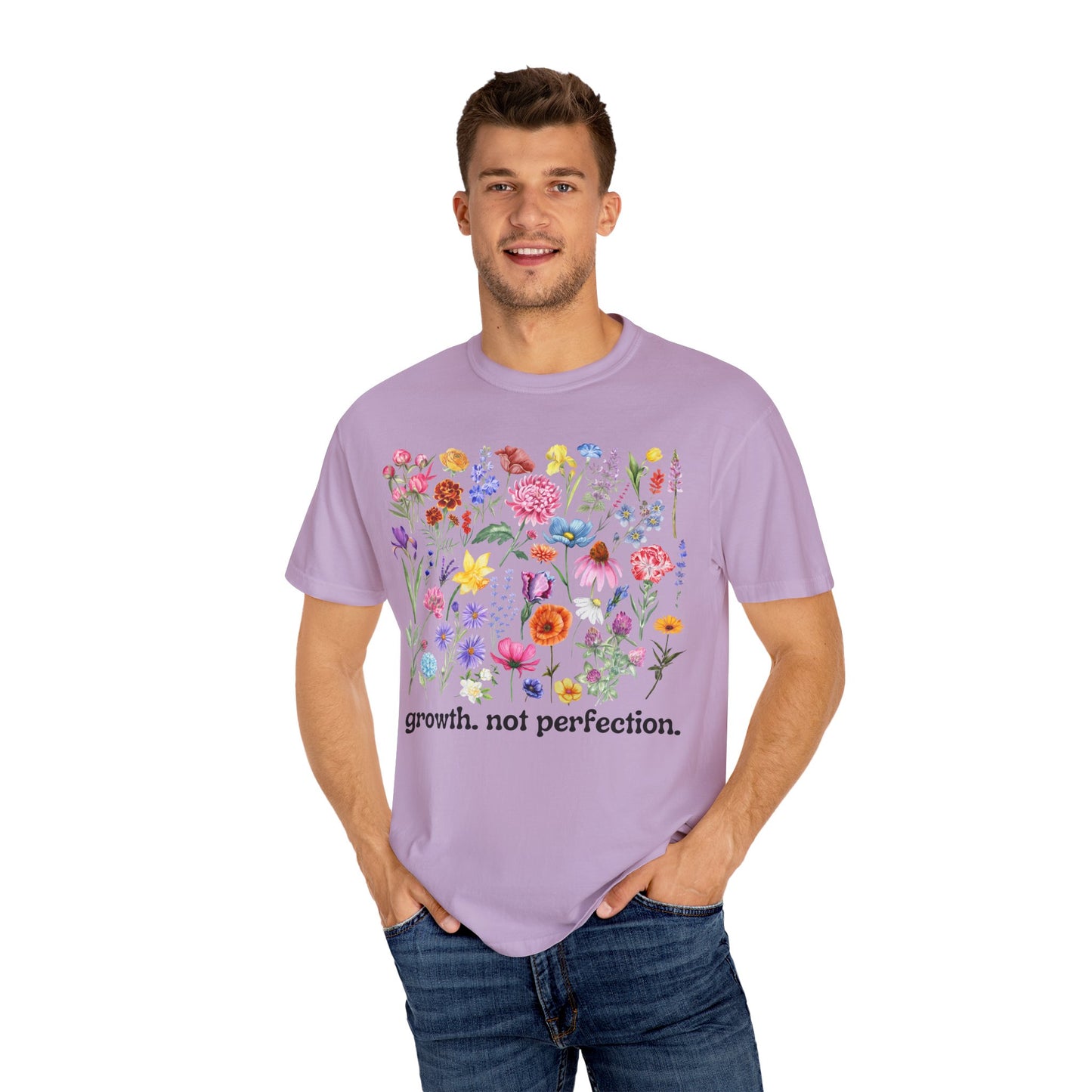 Growth, Not Perfection - Comfort Colors Shirt