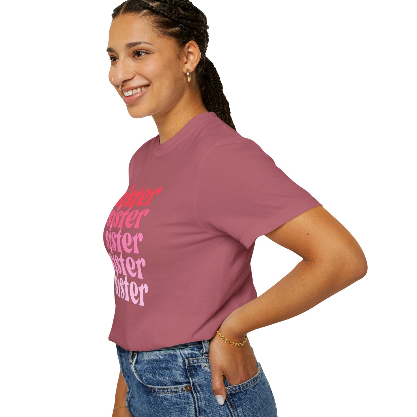 Sister (Pink) - Comfort Colors Shirt