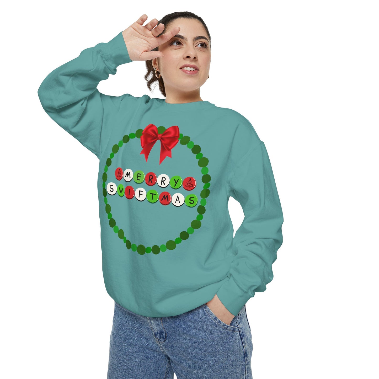 Merry Swiftmas - Comfort Colors Sweatshirt
