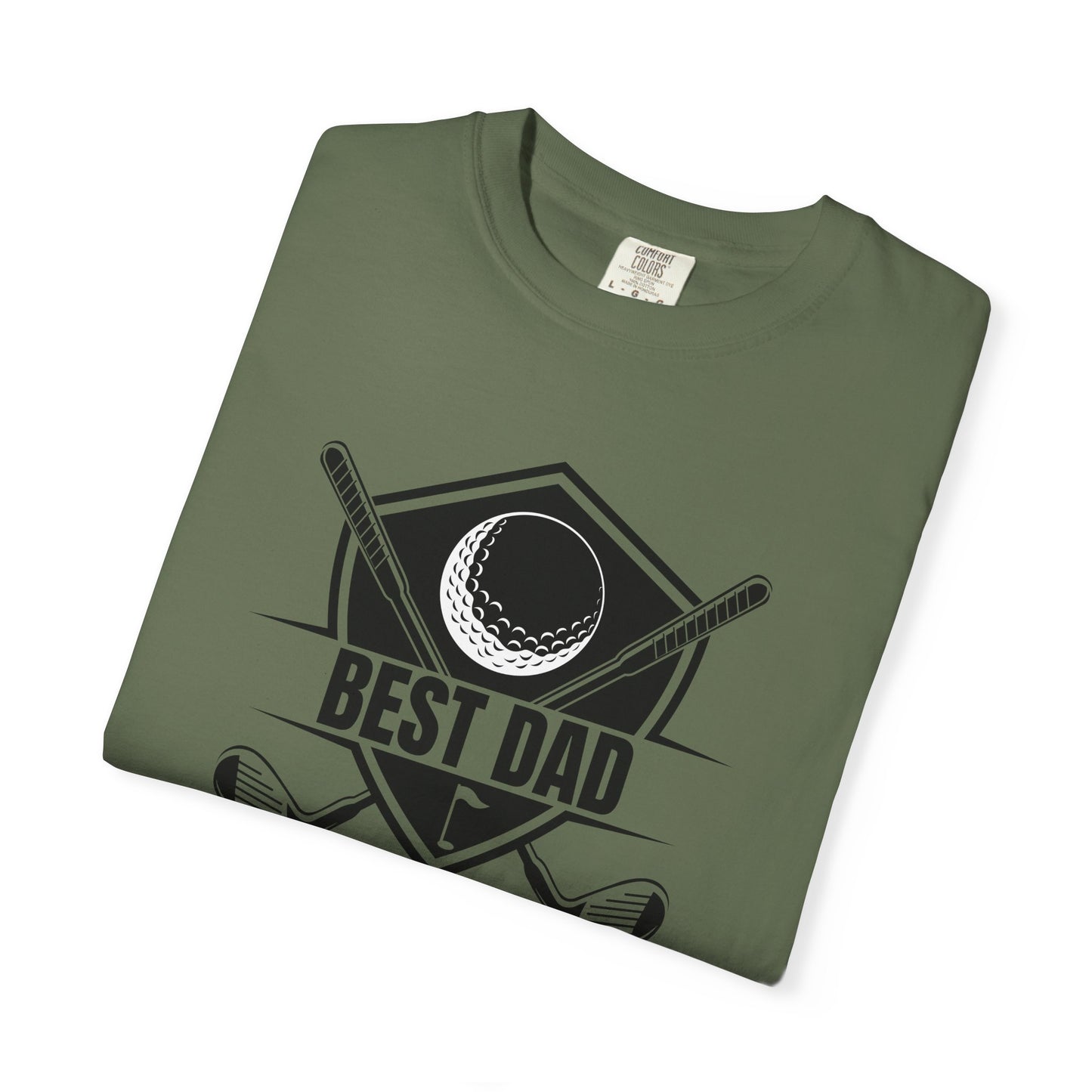 Best Dad By Par - Comfort Colors Shirt