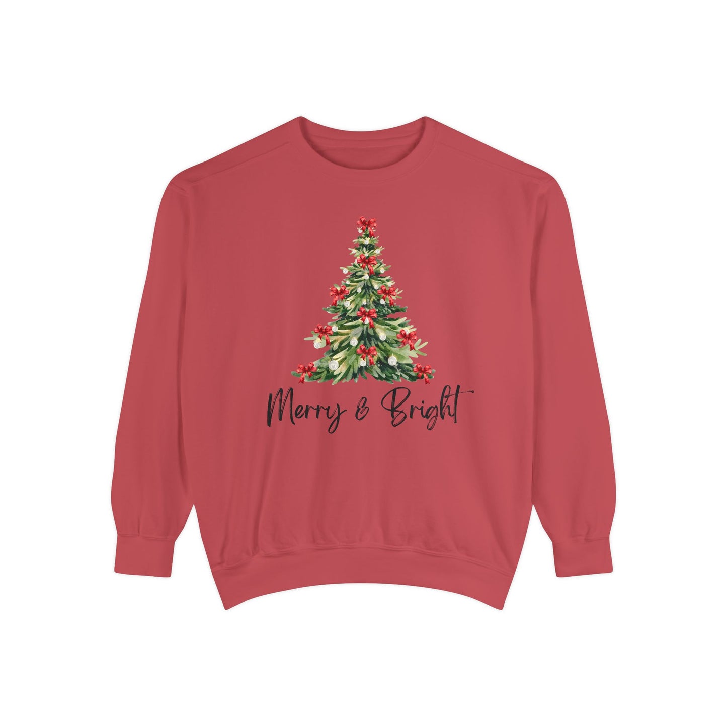 Merry & Bright - Comfort Colors Sweatshirt