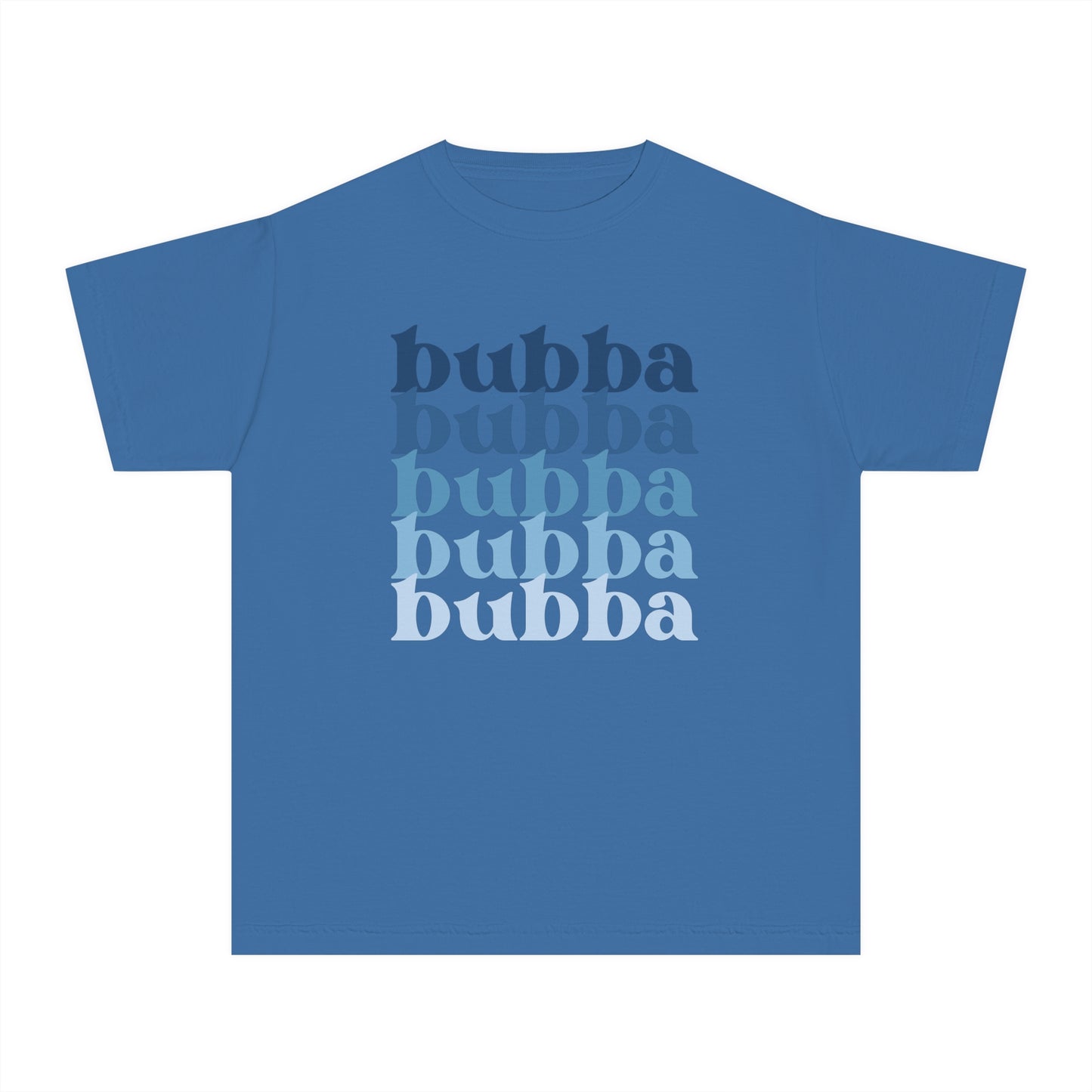Bubba - Blue - (Youth) Comfort Colors Shirt