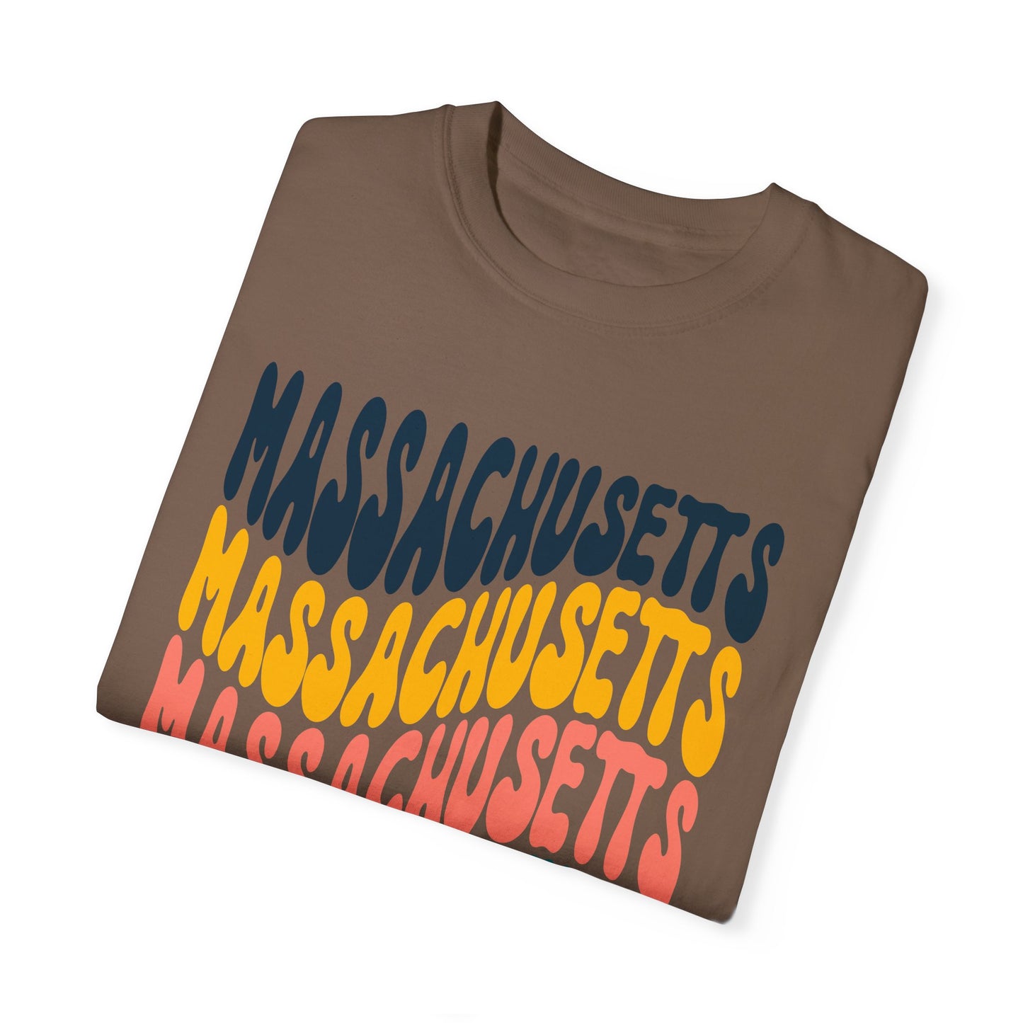 Retro Massachusetts - Comfort Colors Shirt
