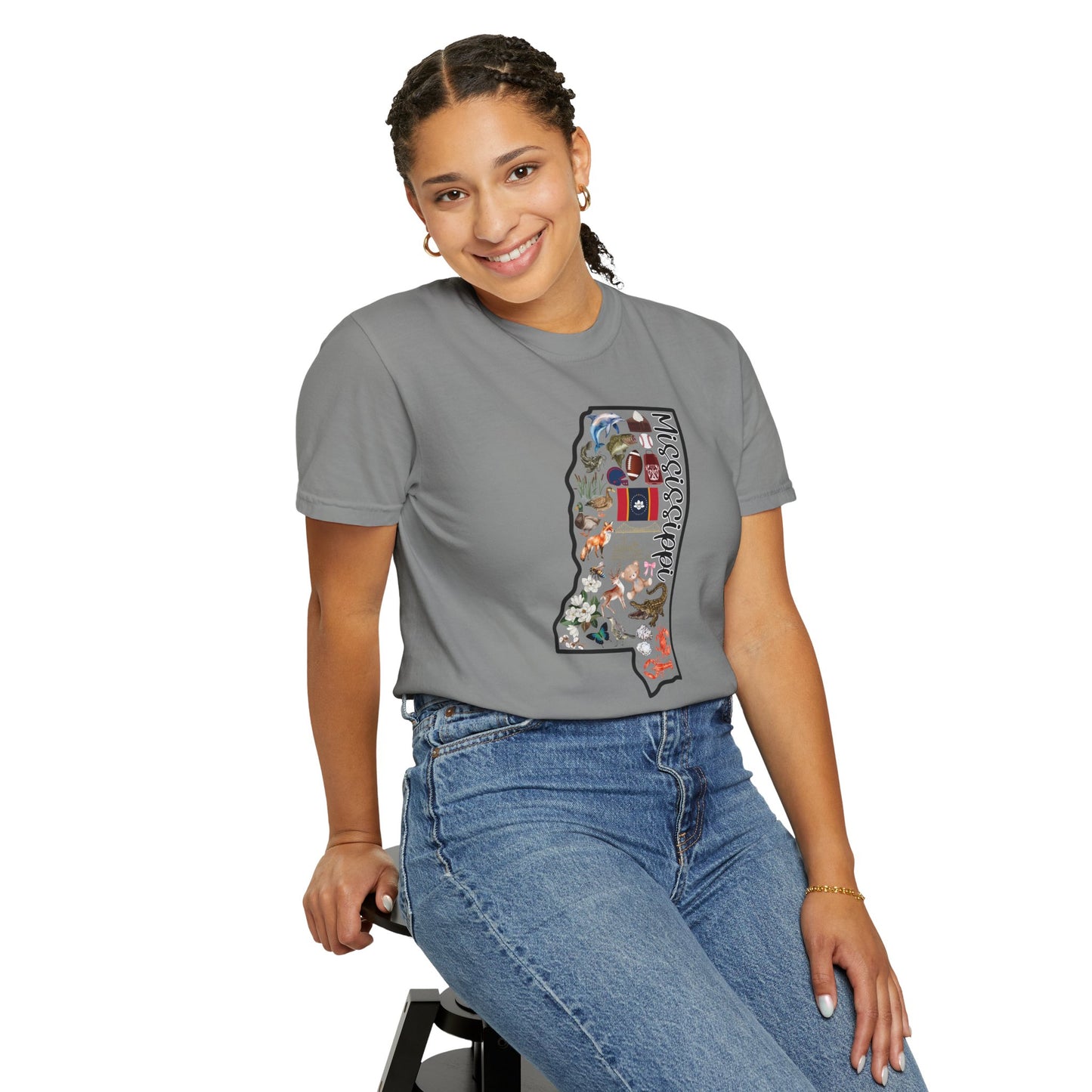Beautiful State of Mississippi - Comfort Colors Shirt