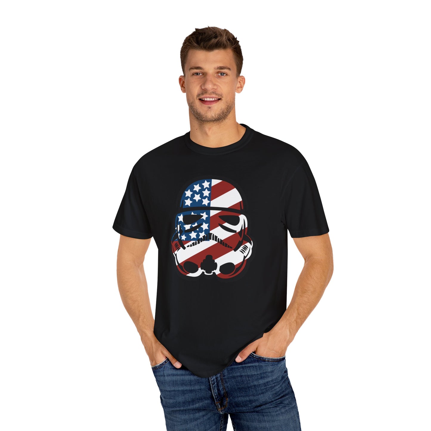 Patriotic Storm Trooper - Comfort Colors Shirt