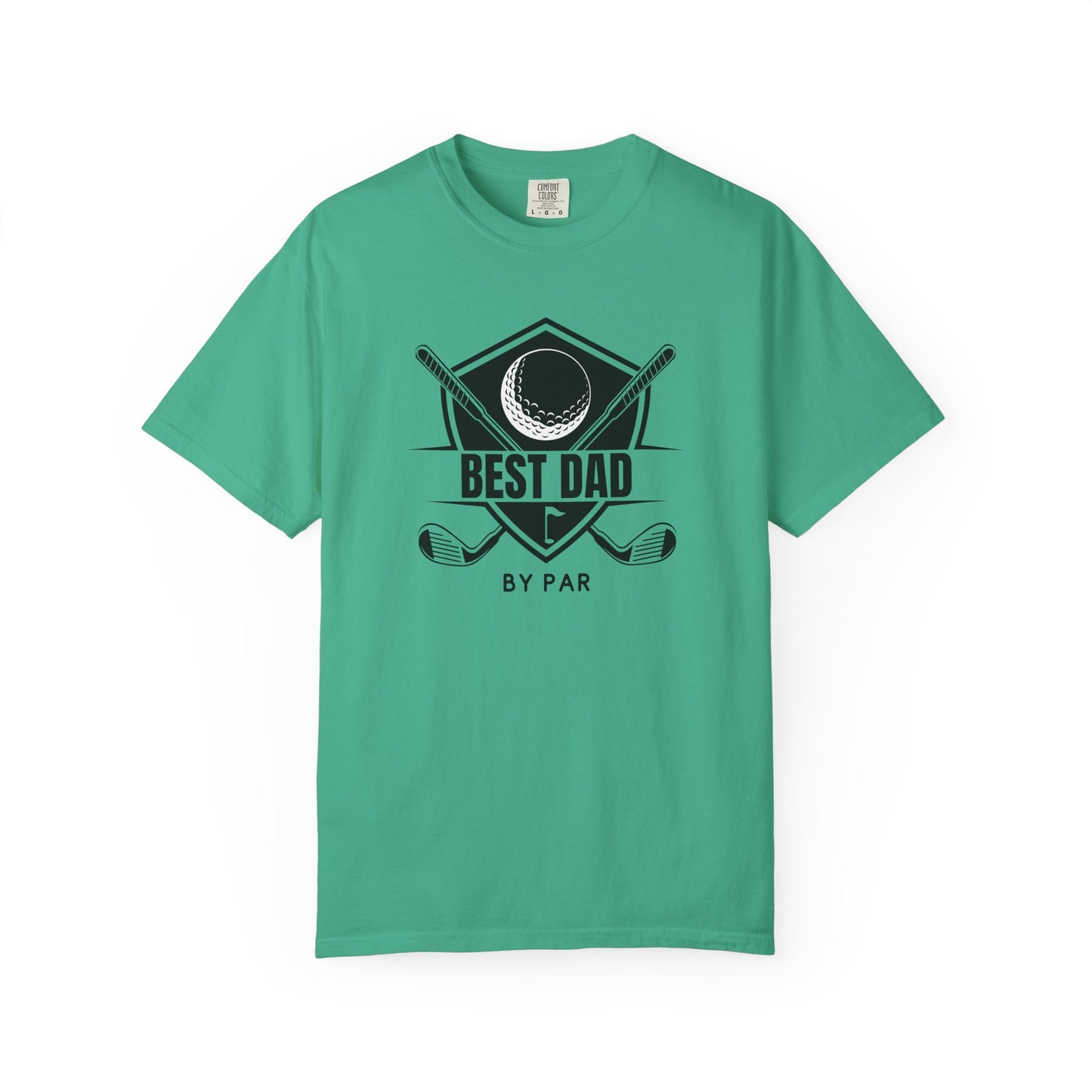 Best Dad By Par - Comfort Colors Shirt