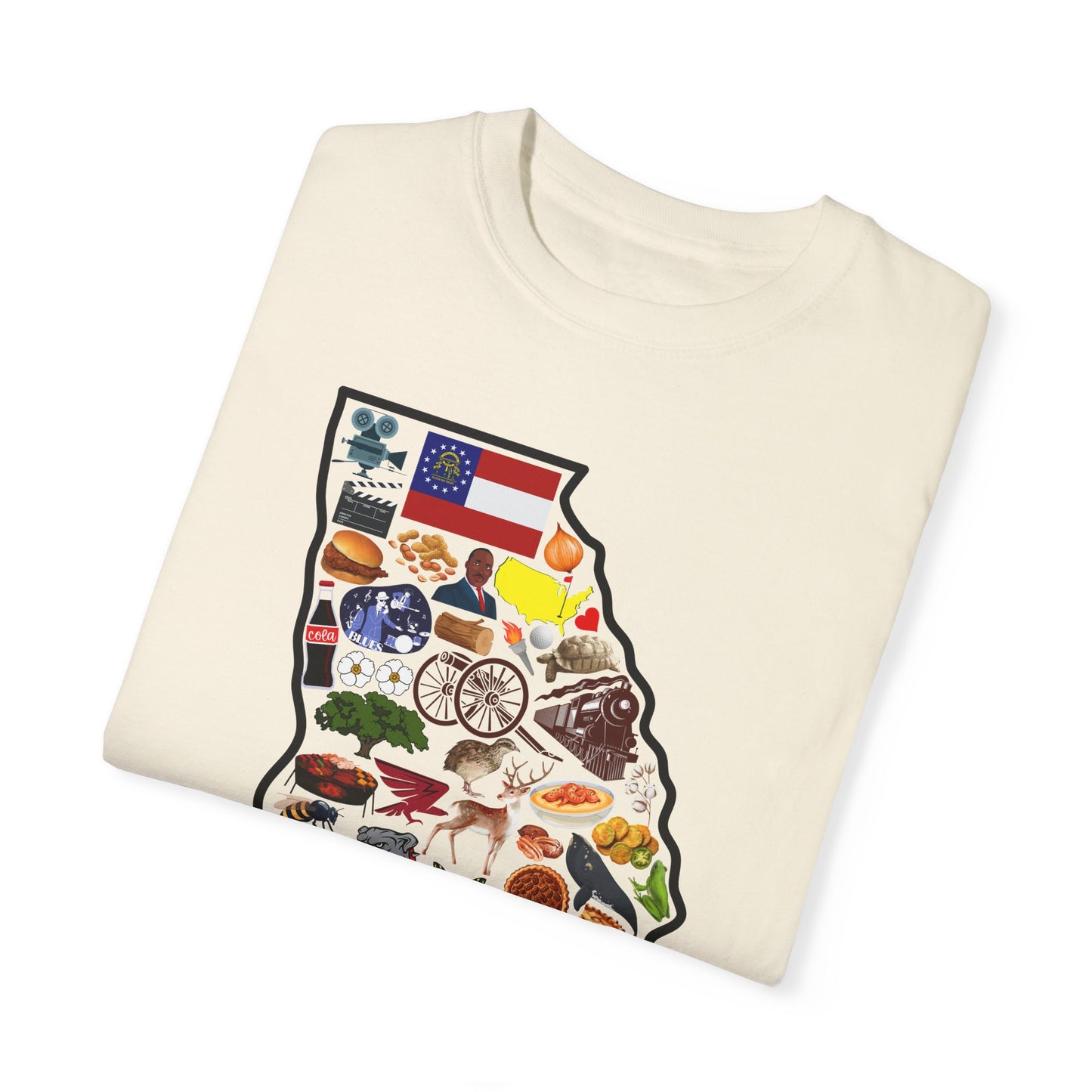 Beautiful State of Georgia - Comfort Colors Shirt