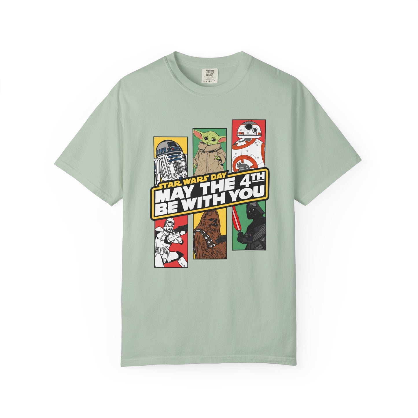 Star Wars Day Pop Art Collage - Comfort Colors Shirt
