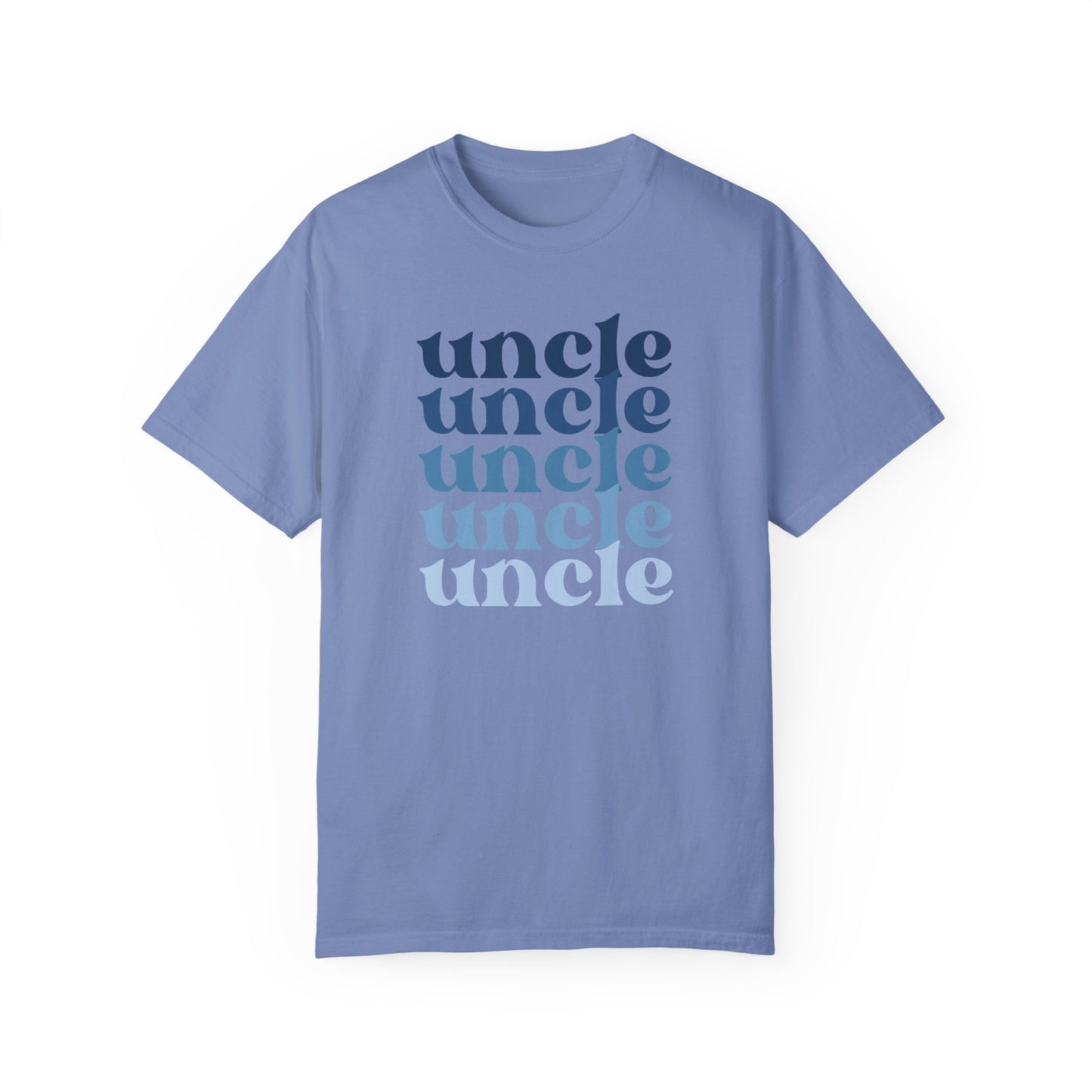 Uncle (Blue) - Comfort Colors Shirt