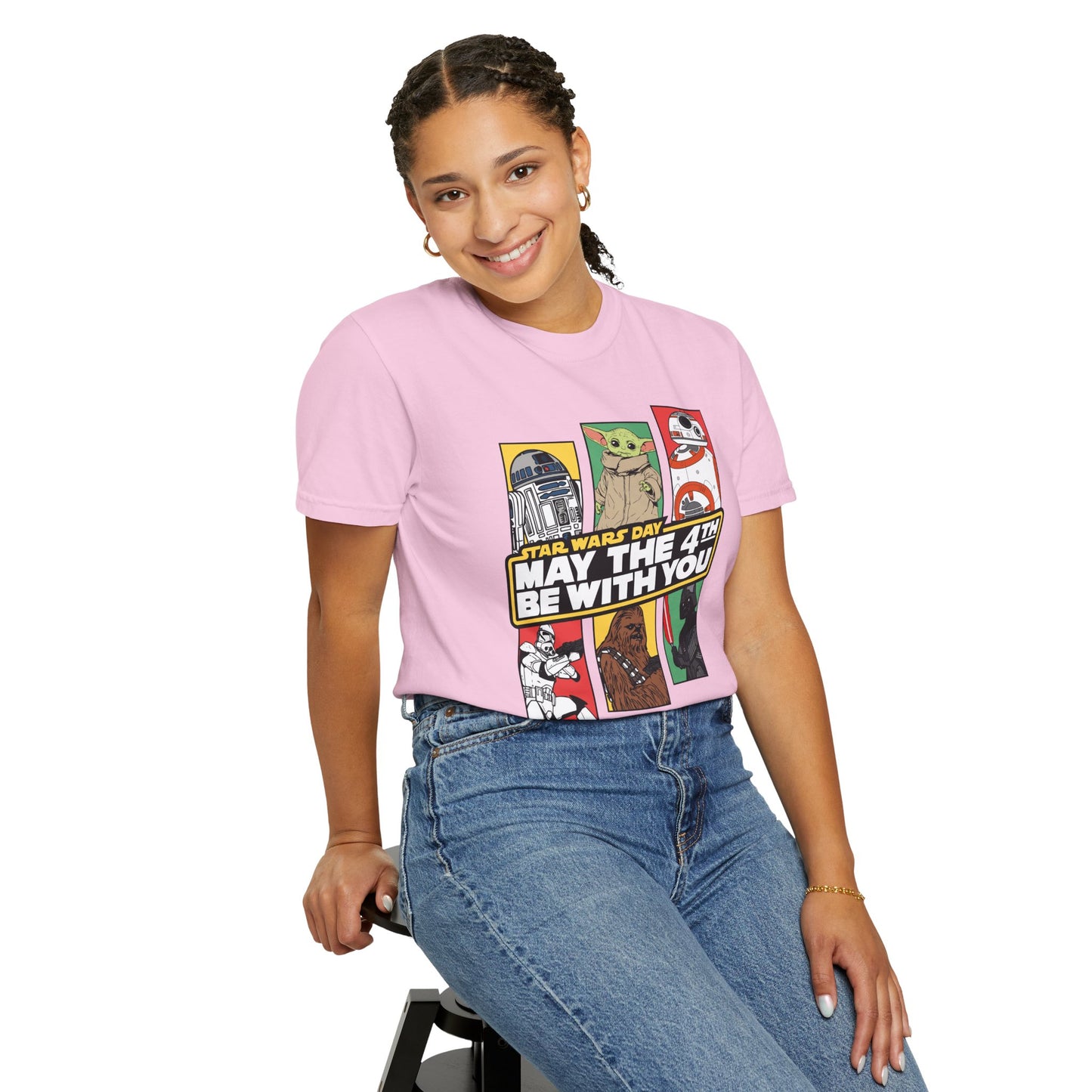 Star Wars Day Pop Art Collage - Comfort Colors Shirt