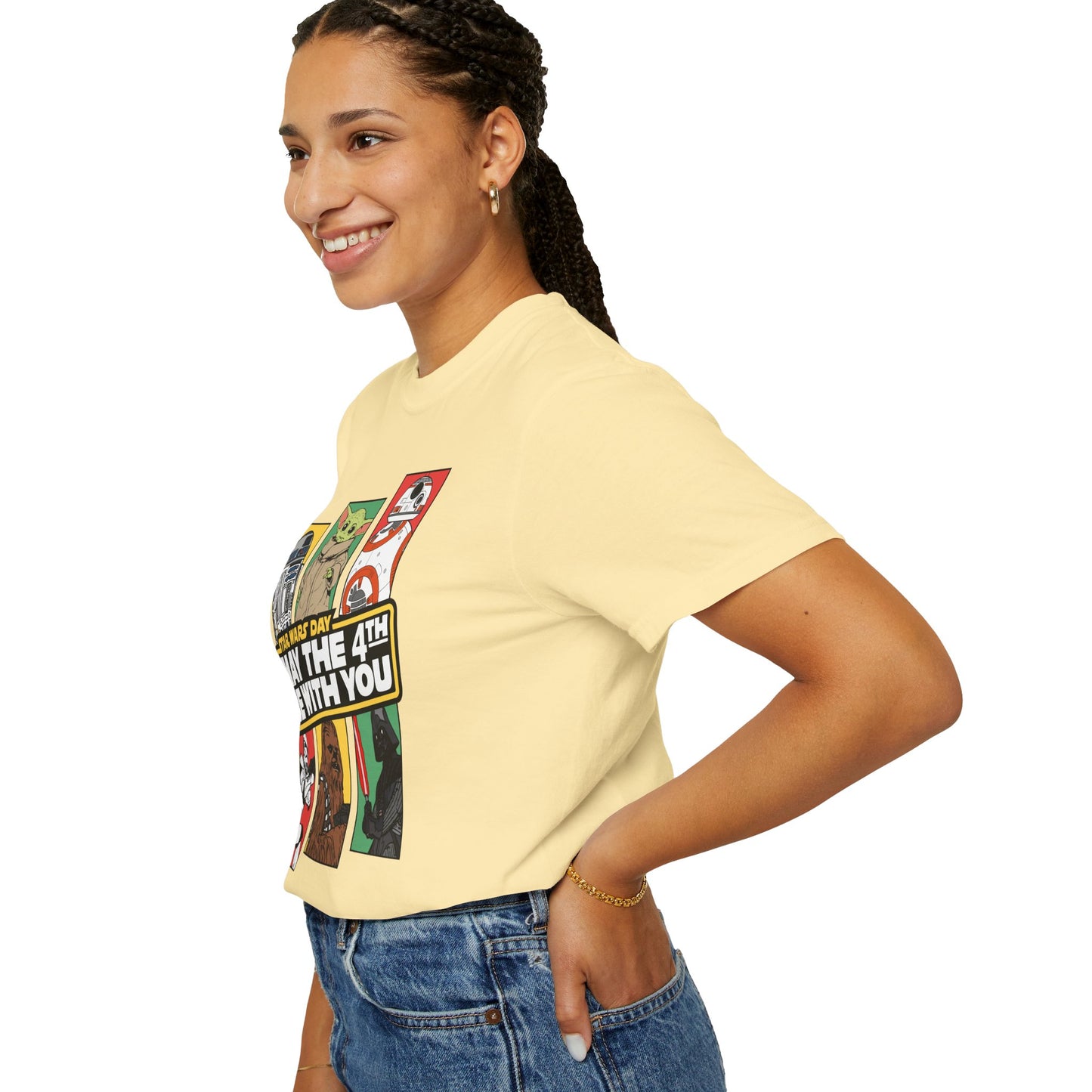 Star Wars Day Pop Art Collage - Comfort Colors Shirt