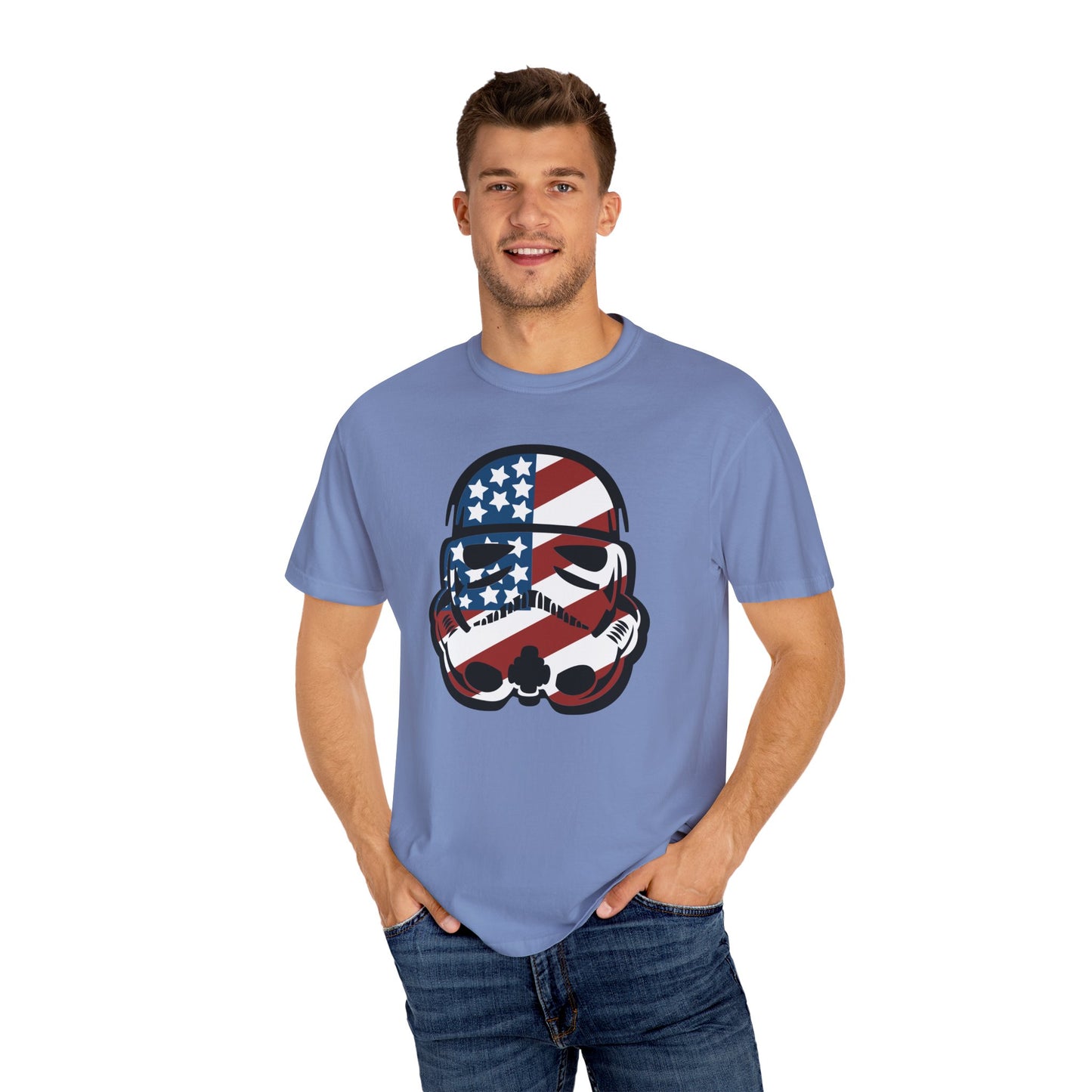 Patriotic Storm Trooper - Comfort Colors Shirt