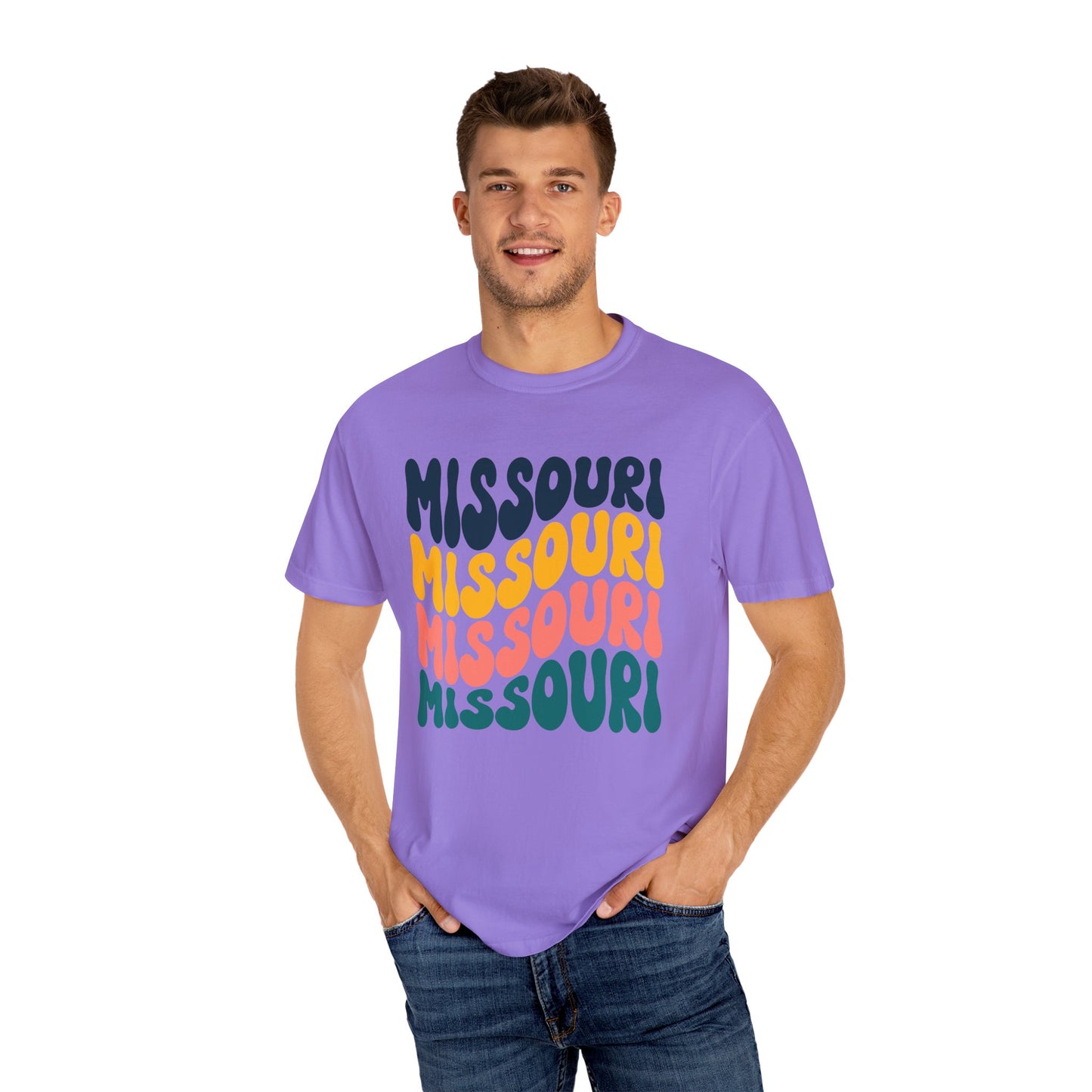 Retro Missouri - Comfort Colors Shirt