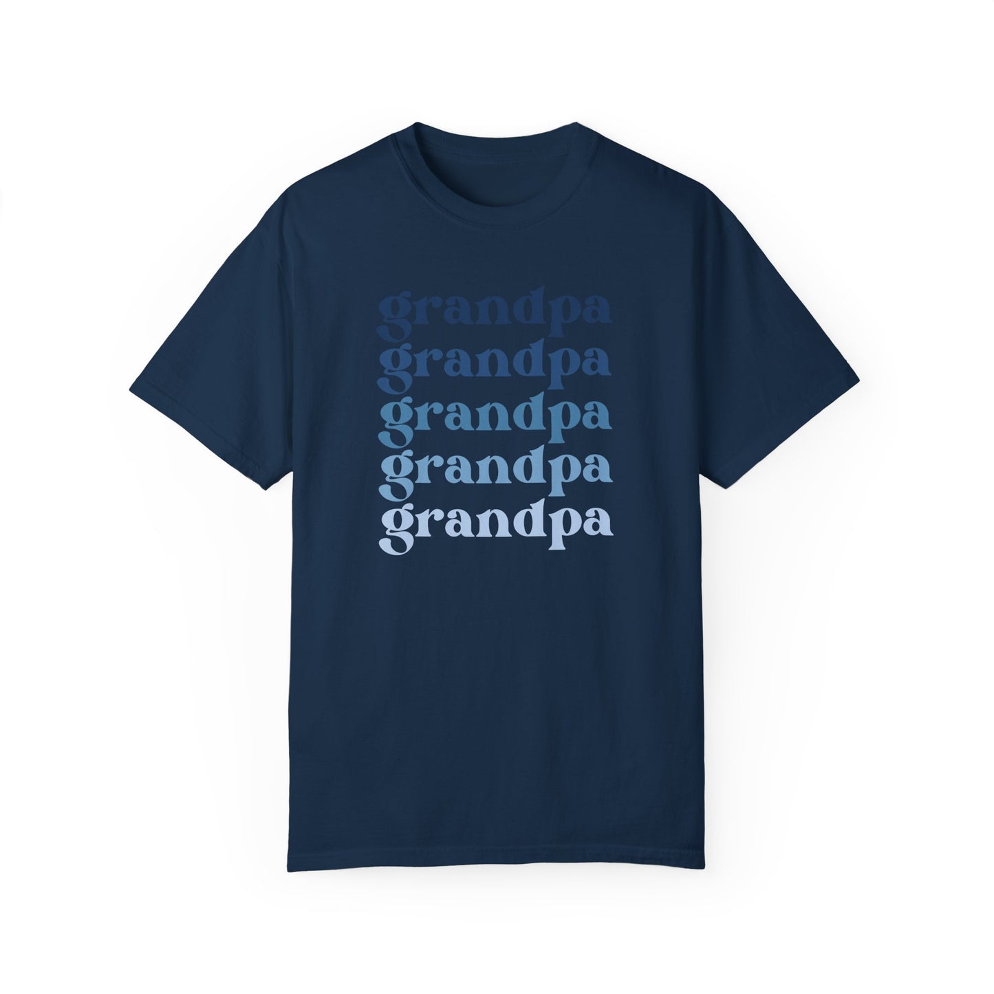 Grandpa (Blue) - Comfort Colors Shirt