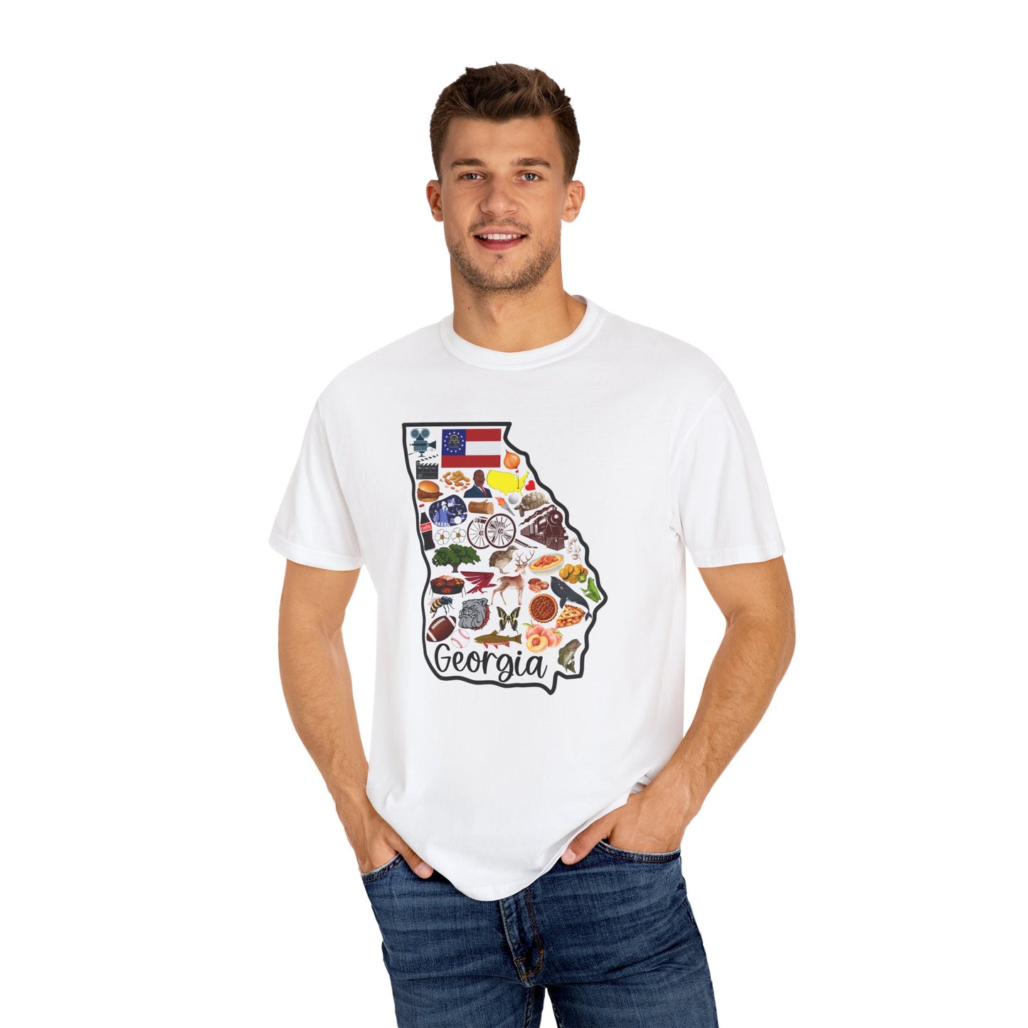 Beautiful State of Georgia - Comfort Colors Shirt