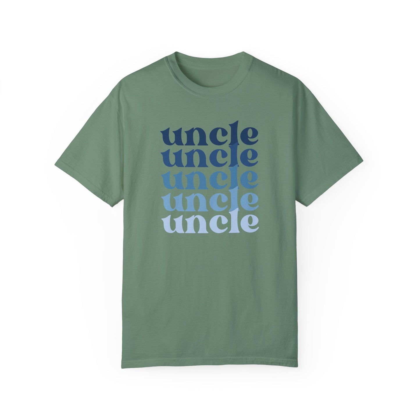 Uncle (Blue) - Comfort Colors Shirt