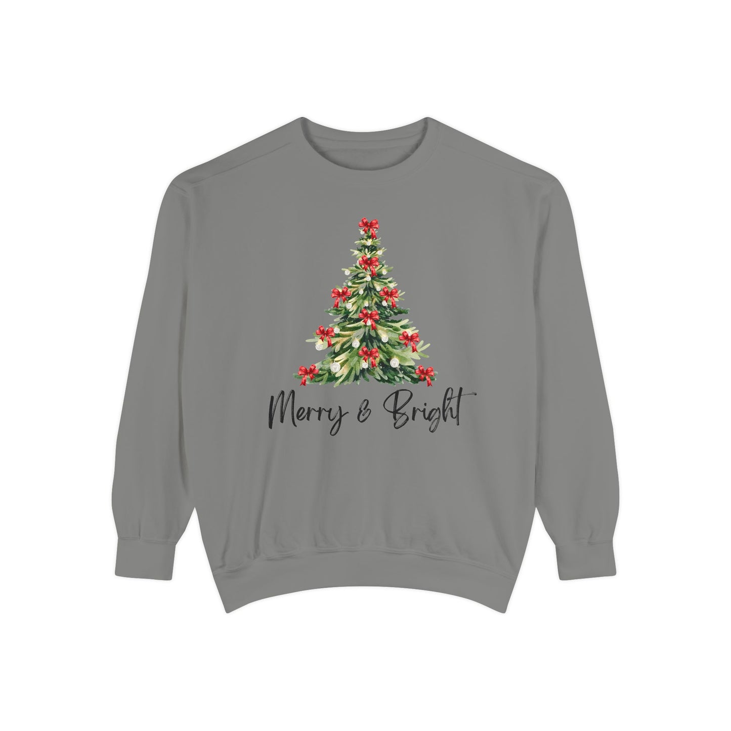 Merry & Bright - Comfort Colors Sweatshirt