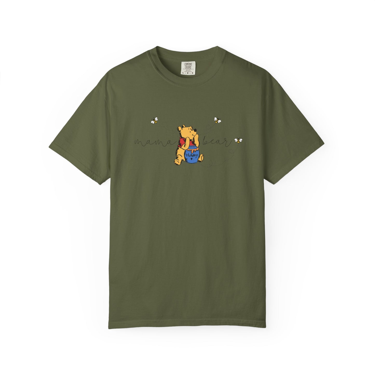 Mama Bear (Pooh Bear & Hunny) - Comfort Colors Shirt