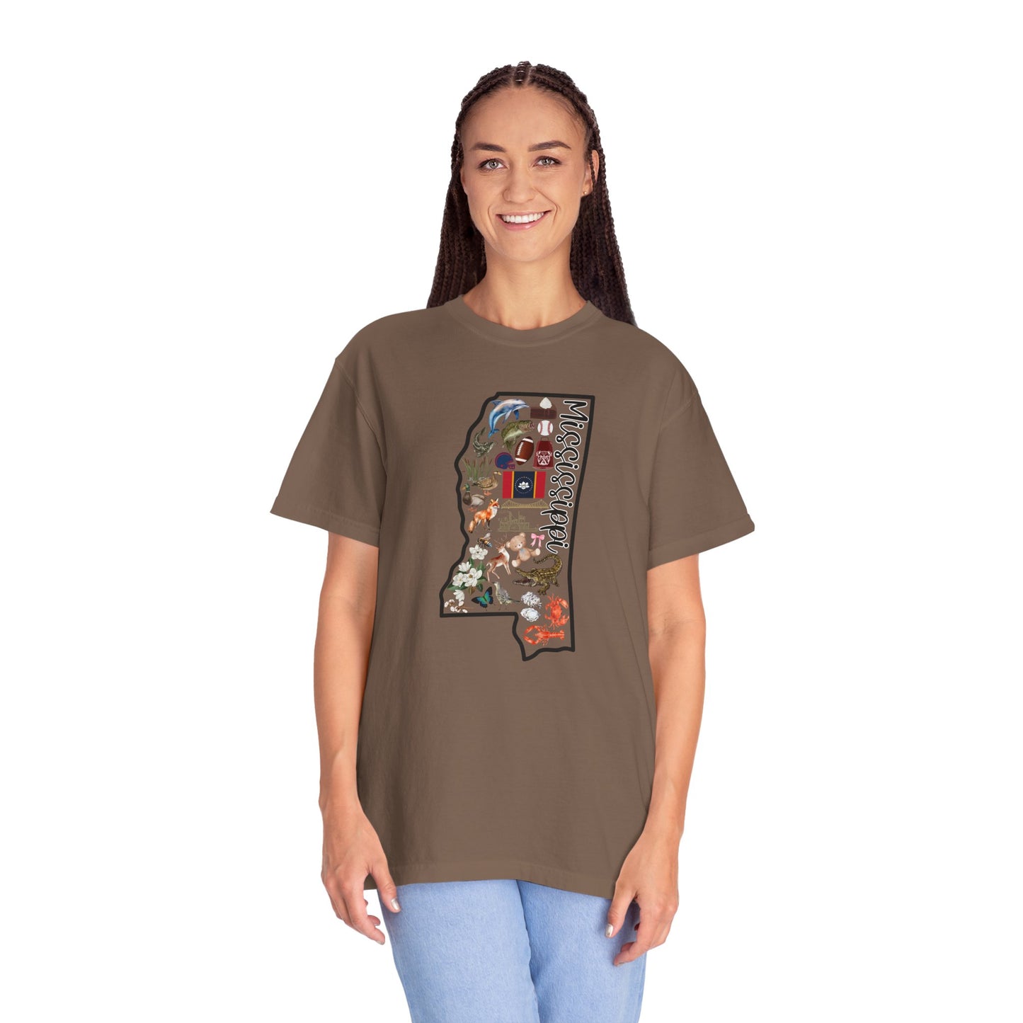 Beautiful State of Mississippi - Comfort Colors Shirt