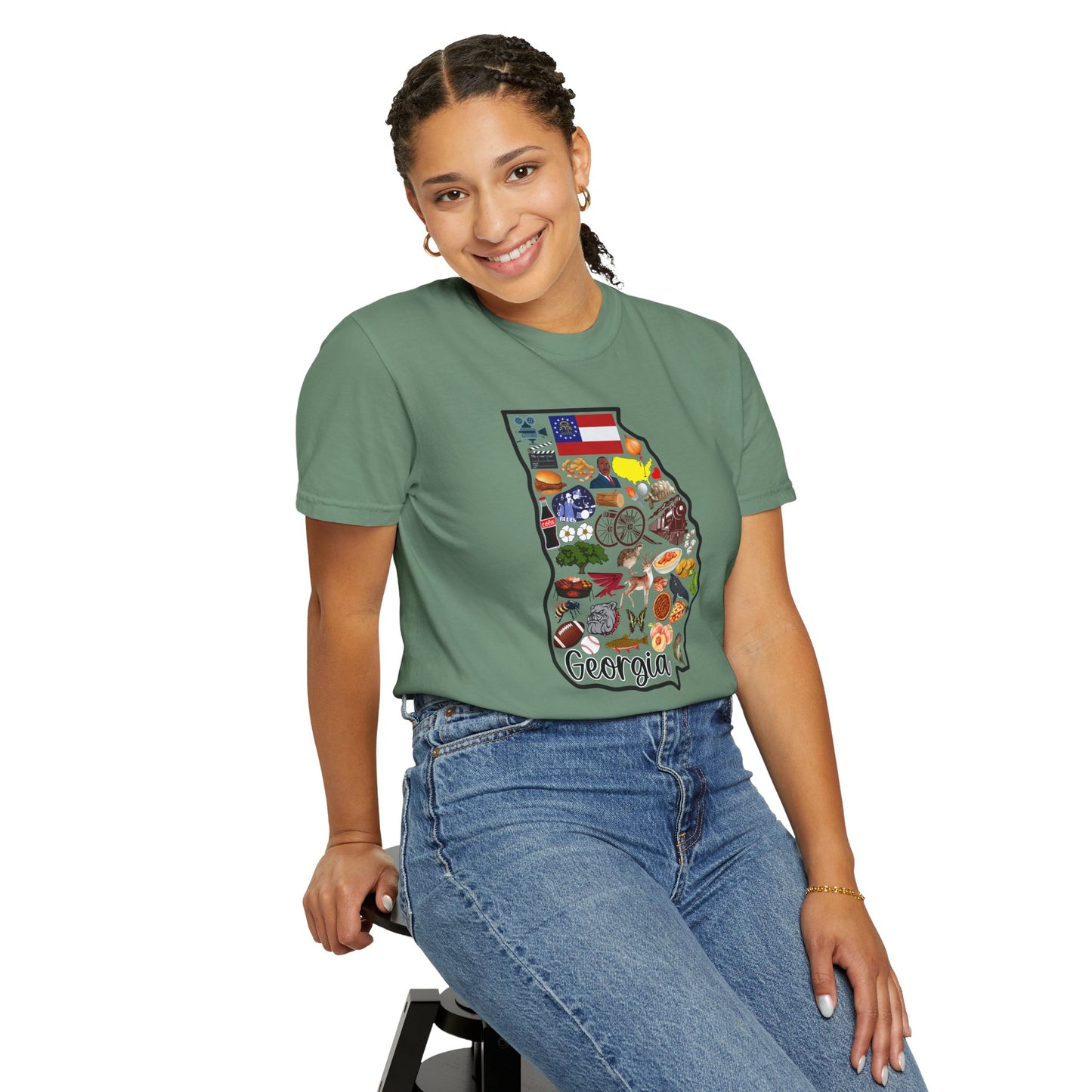 Beautiful State of Georgia - Comfort Colors Shirt