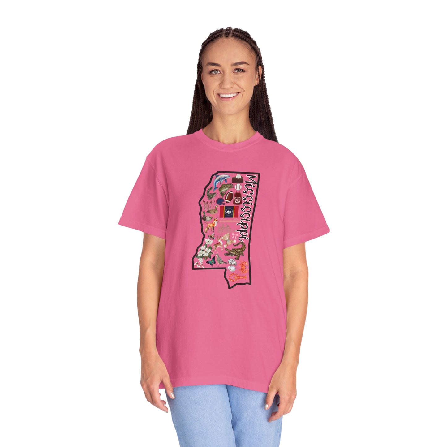 Beautiful State of Mississippi - Comfort Colors Shirt