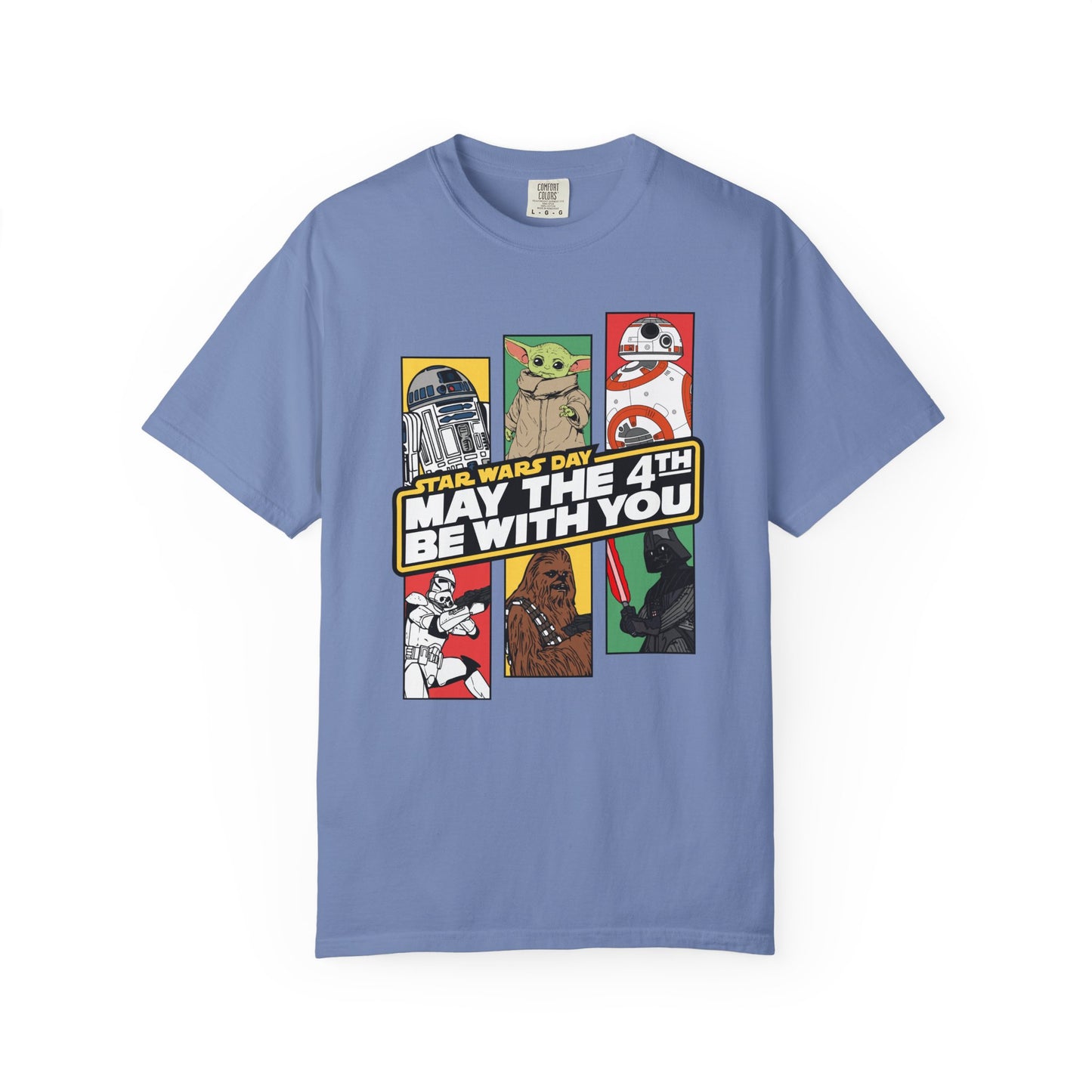 Star Wars Day Pop Art Collage - Comfort Colors Shirt