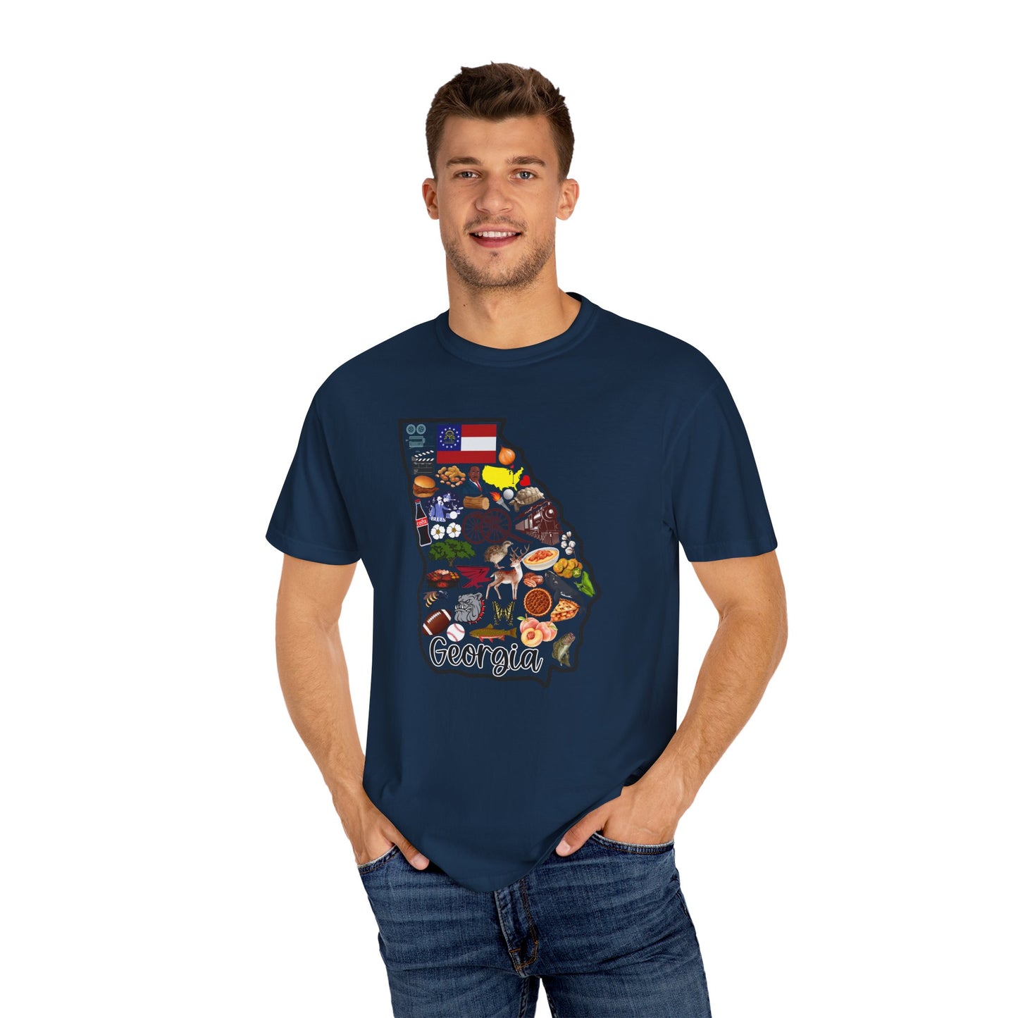 Beautiful State of Georgia - Comfort Colors Shirt