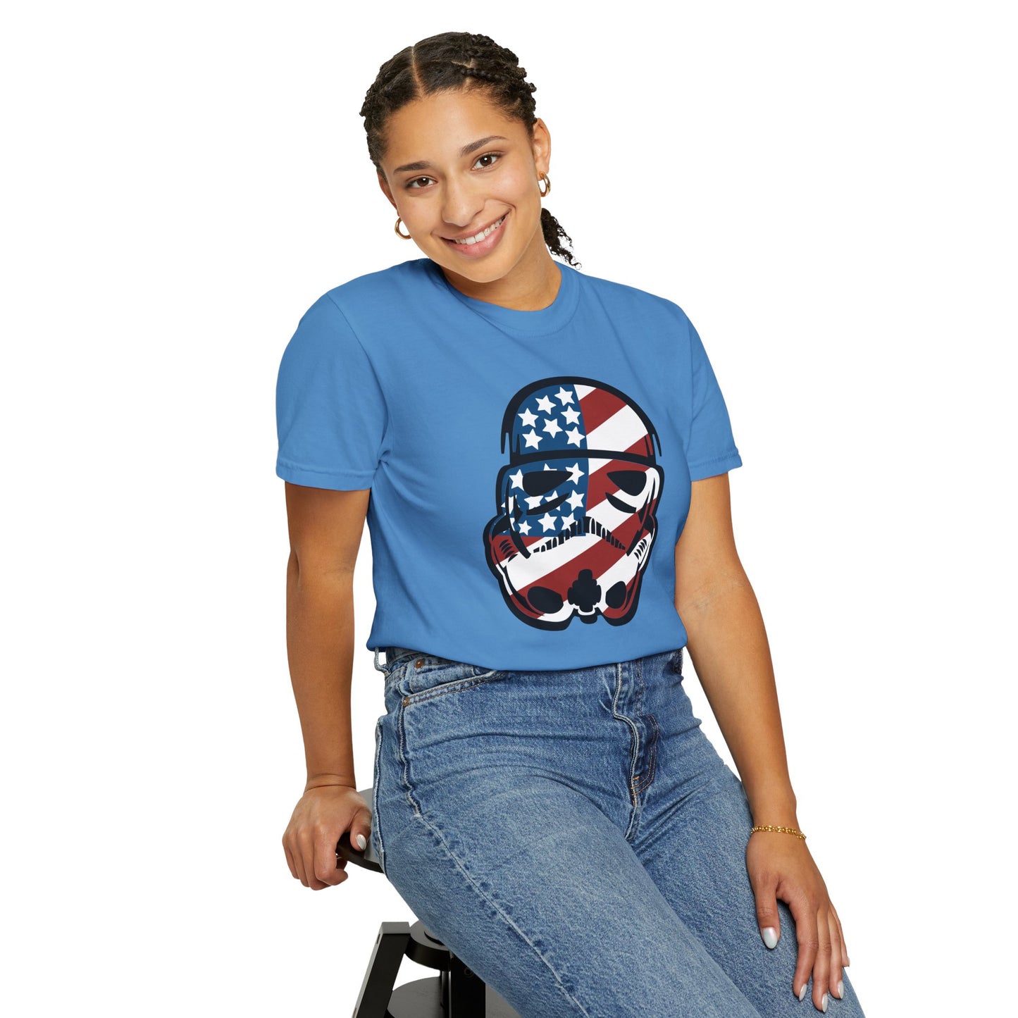 Patriotic Storm Trooper - Comfort Colors Shirt
