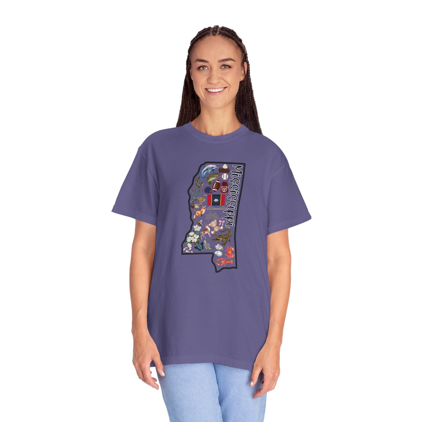 Beautiful State of Mississippi - Comfort Colors Shirt