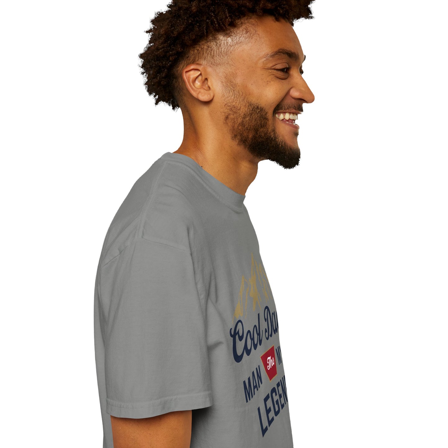 Cool Dad - The Man, The Myth, The Legend - Comfort Colors Shirt