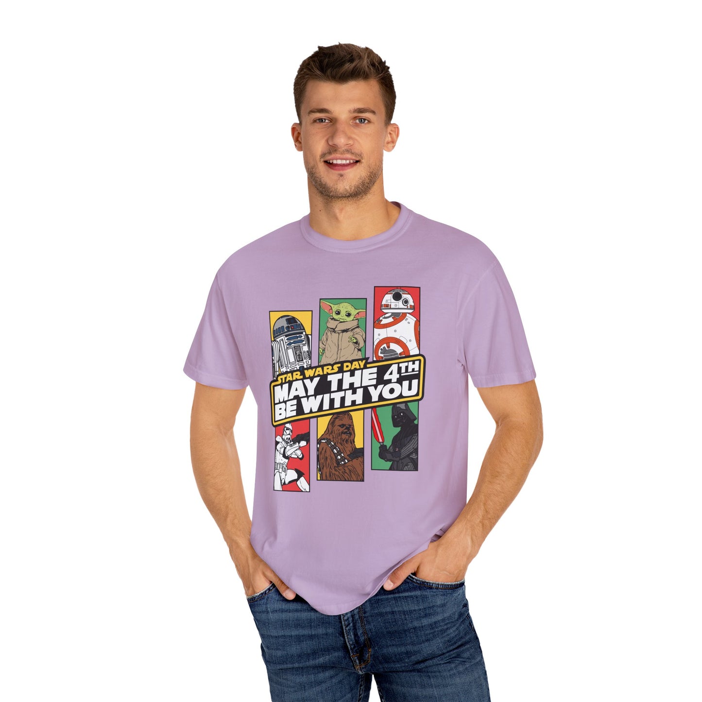 Star Wars Day Pop Art Collage - Comfort Colors Shirt