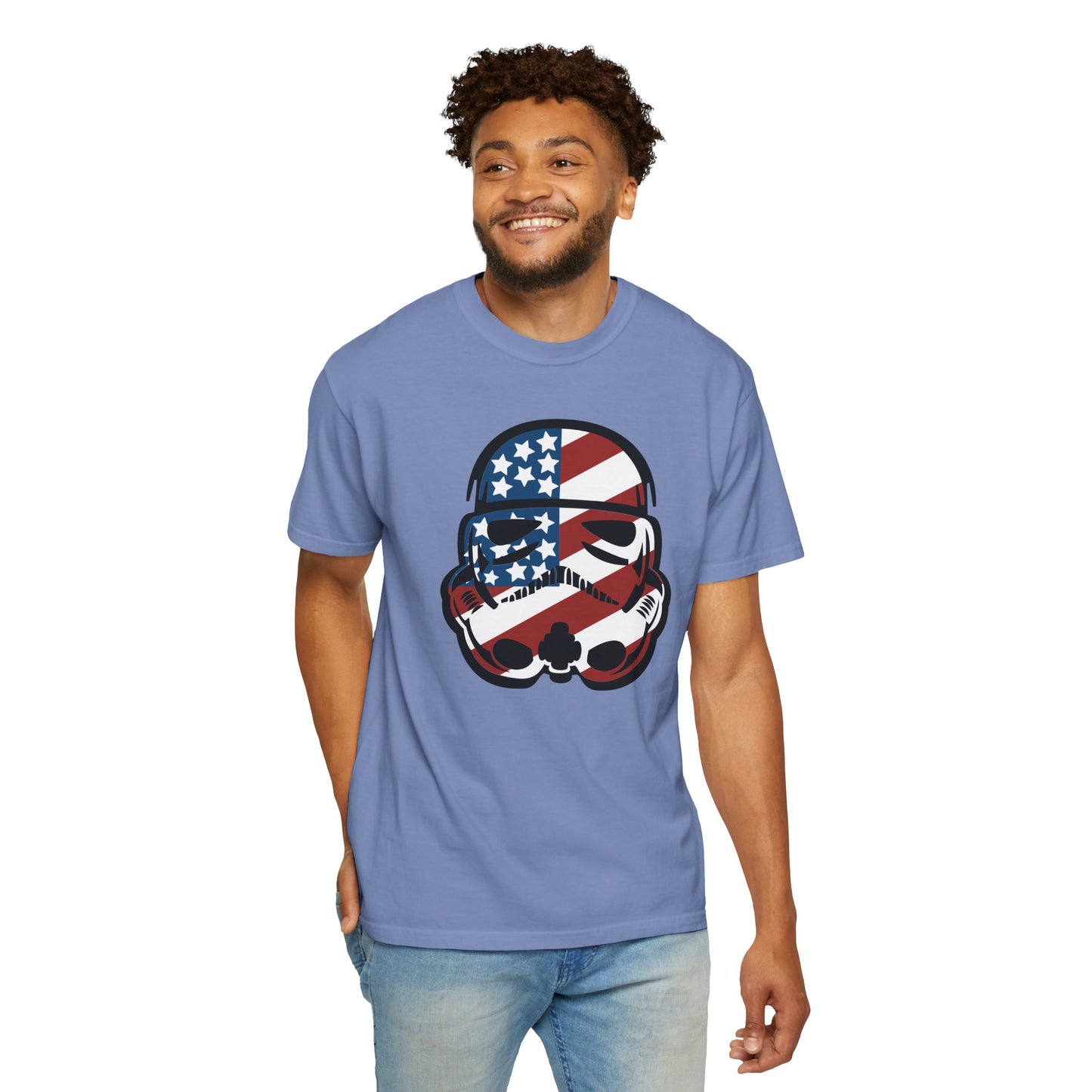 Patriotic Storm Trooper - Comfort Colors Shirt