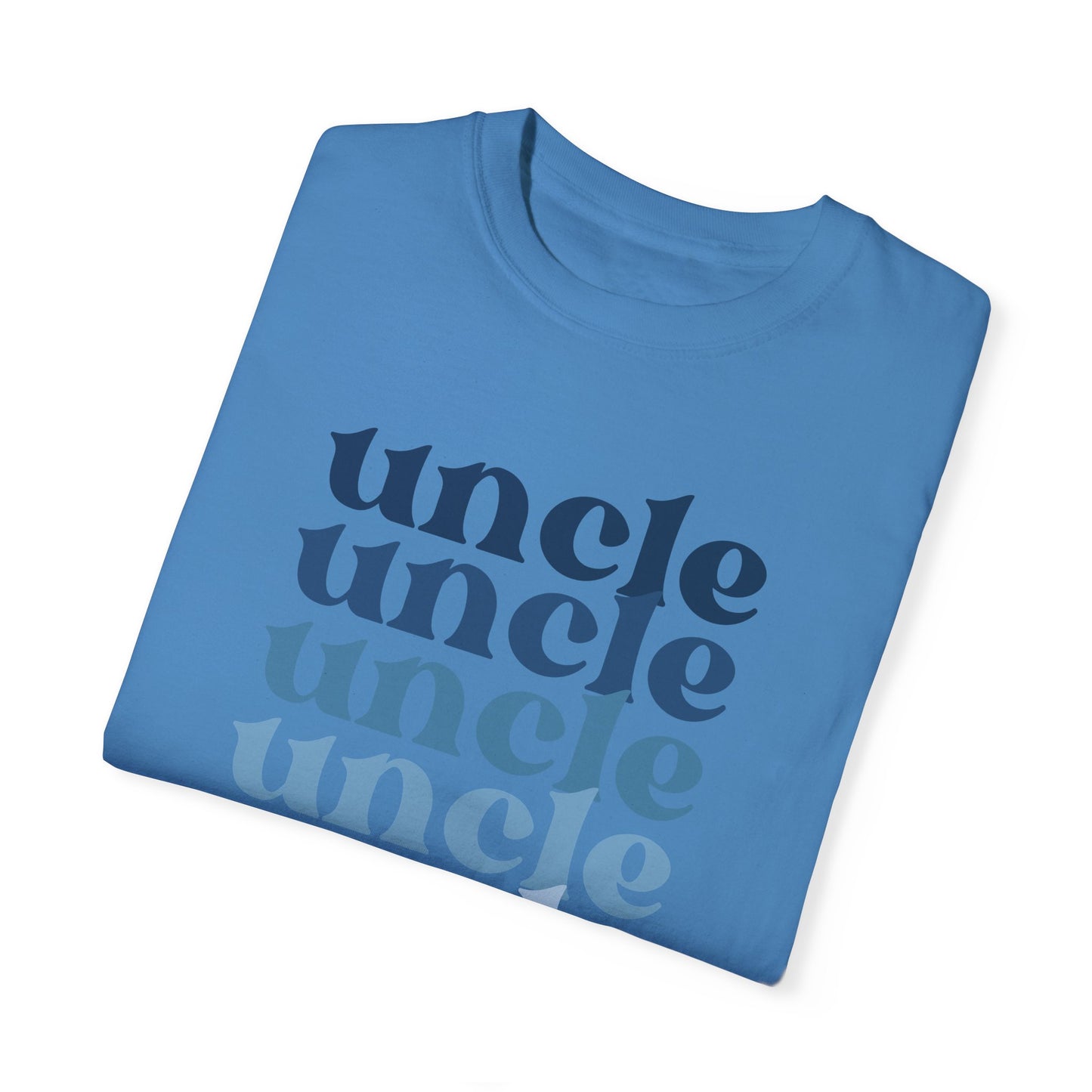 Uncle (Blue) - Comfort Colors Shirt