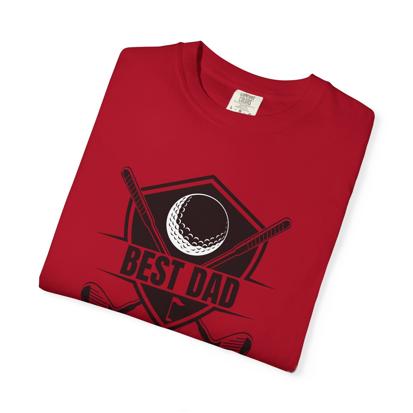 Best Dad By Par - Comfort Colors Shirt