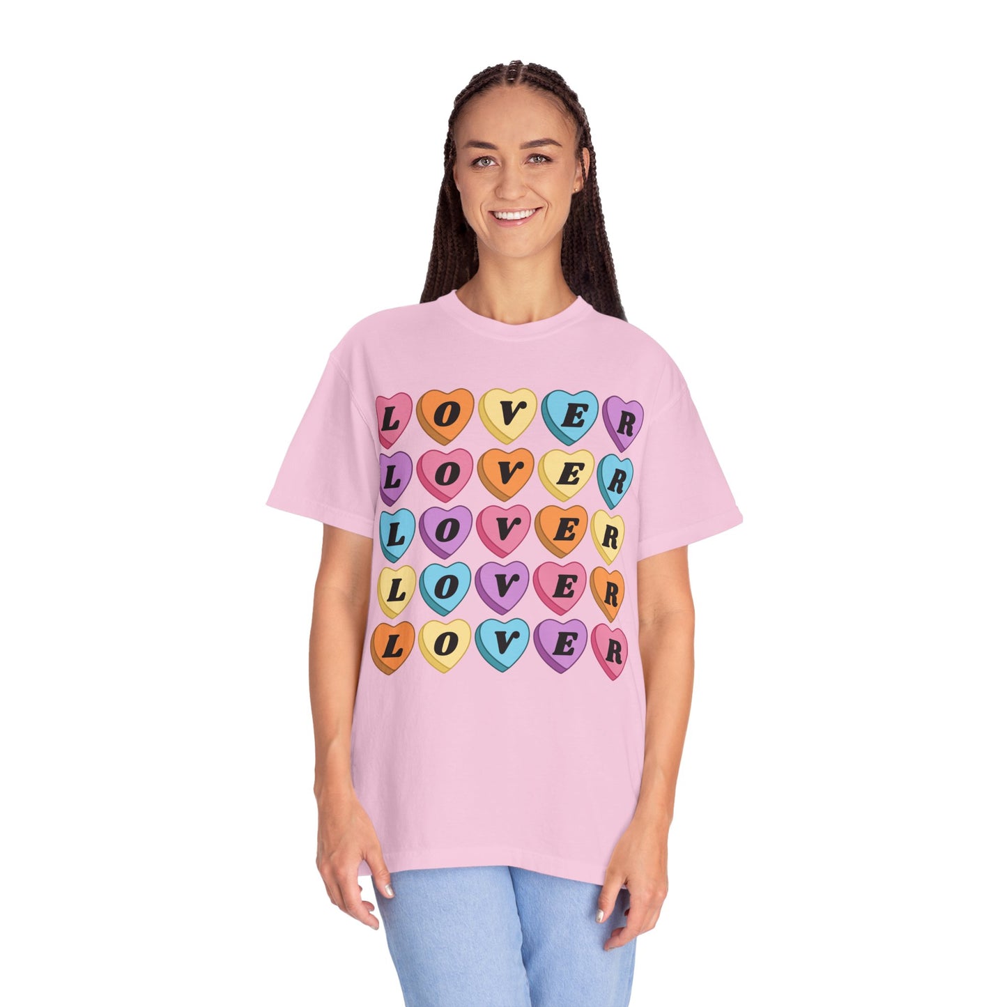 Lover Candy Heart - Comfort Colors Shirt