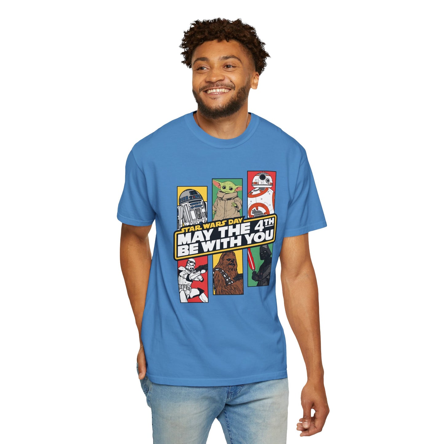 Star Wars Day Pop Art Collage - Comfort Colors Shirt