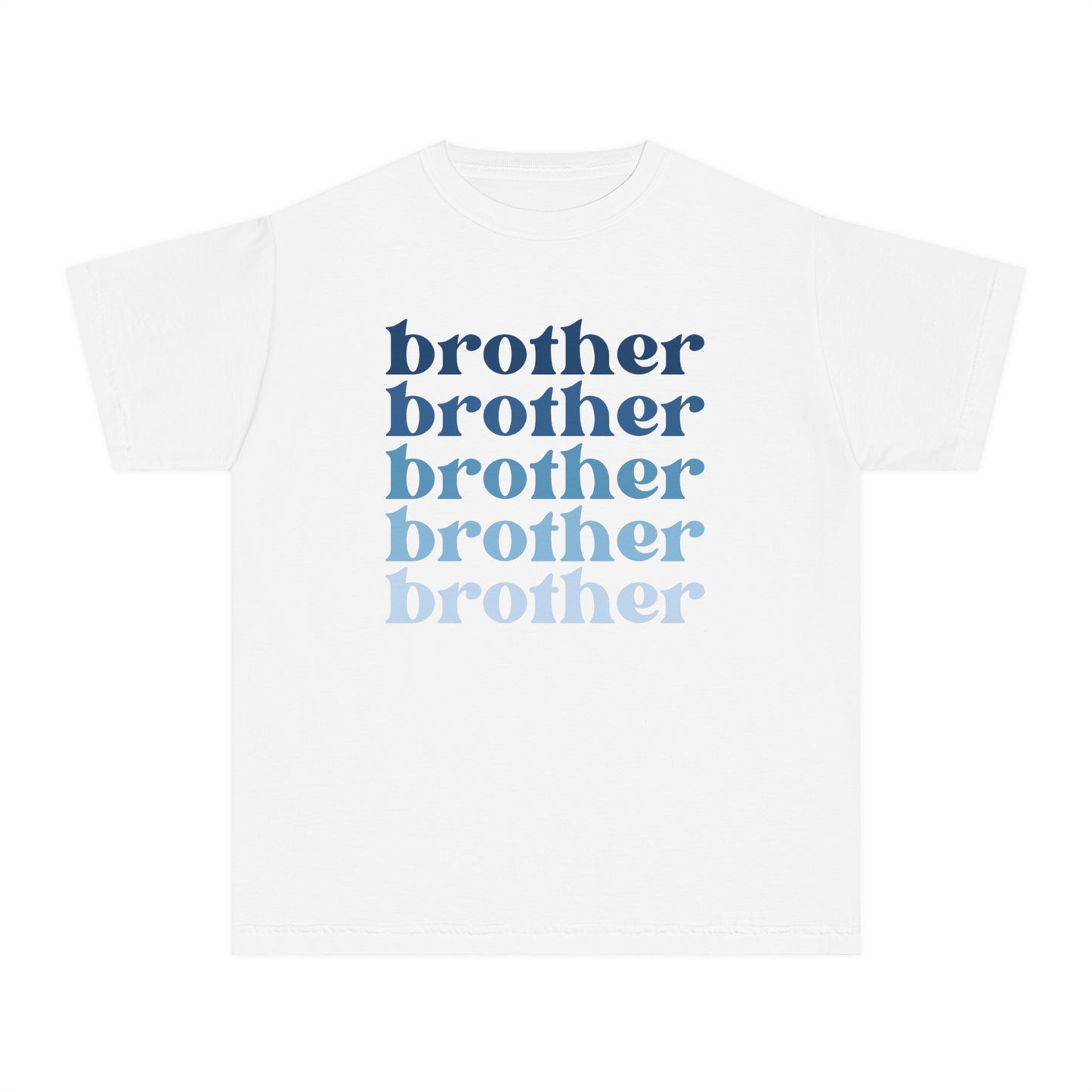Brother - Blue - (Youth) Comfort Colors Shirt