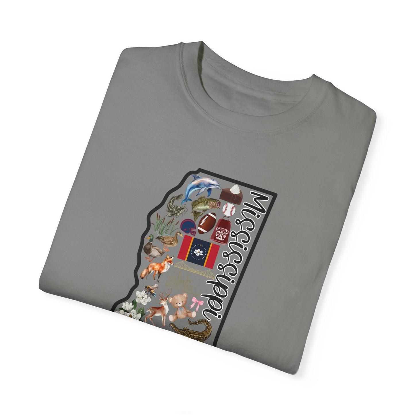 Beautiful State of Mississippi - Comfort Colors Shirt