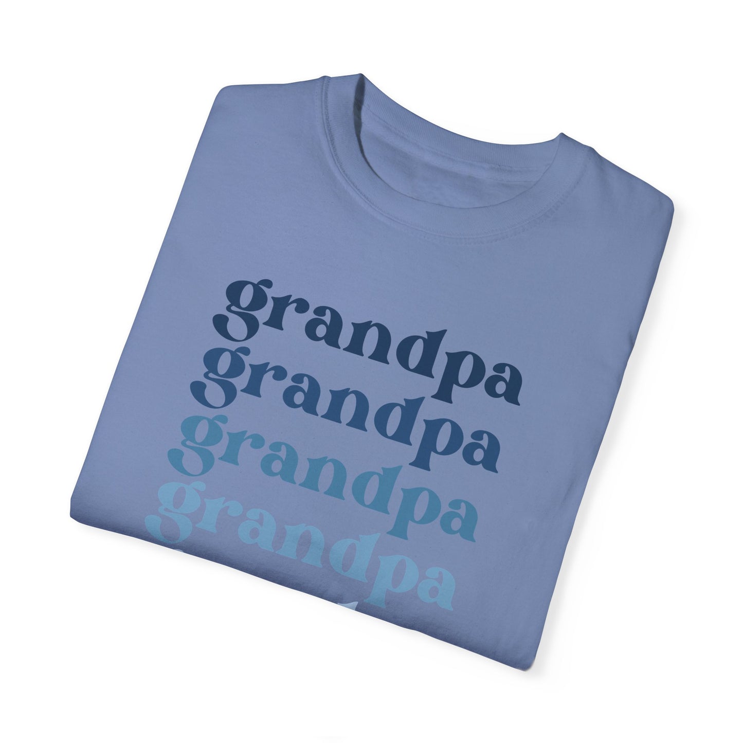 Grandpa (Blue) - Comfort Colors Shirt