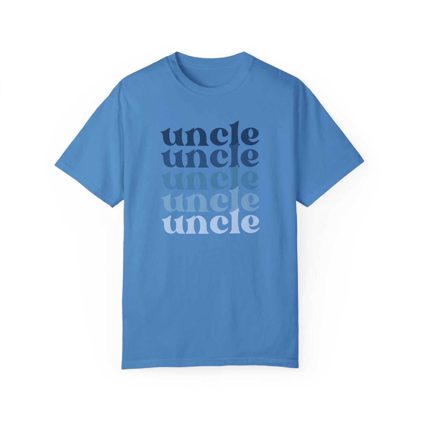 Uncle (Blue) - Comfort Colors Shirt