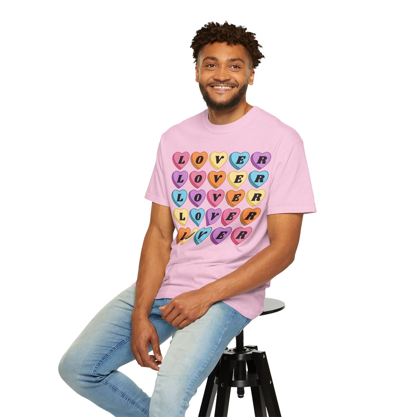 Lover Candy Heart - Comfort Colors Shirt